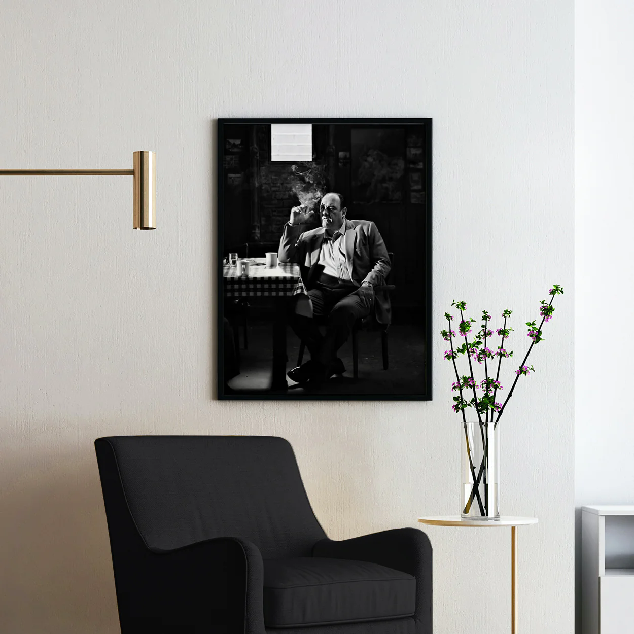 Tony Soprano Smoking A Cigar - Image 2