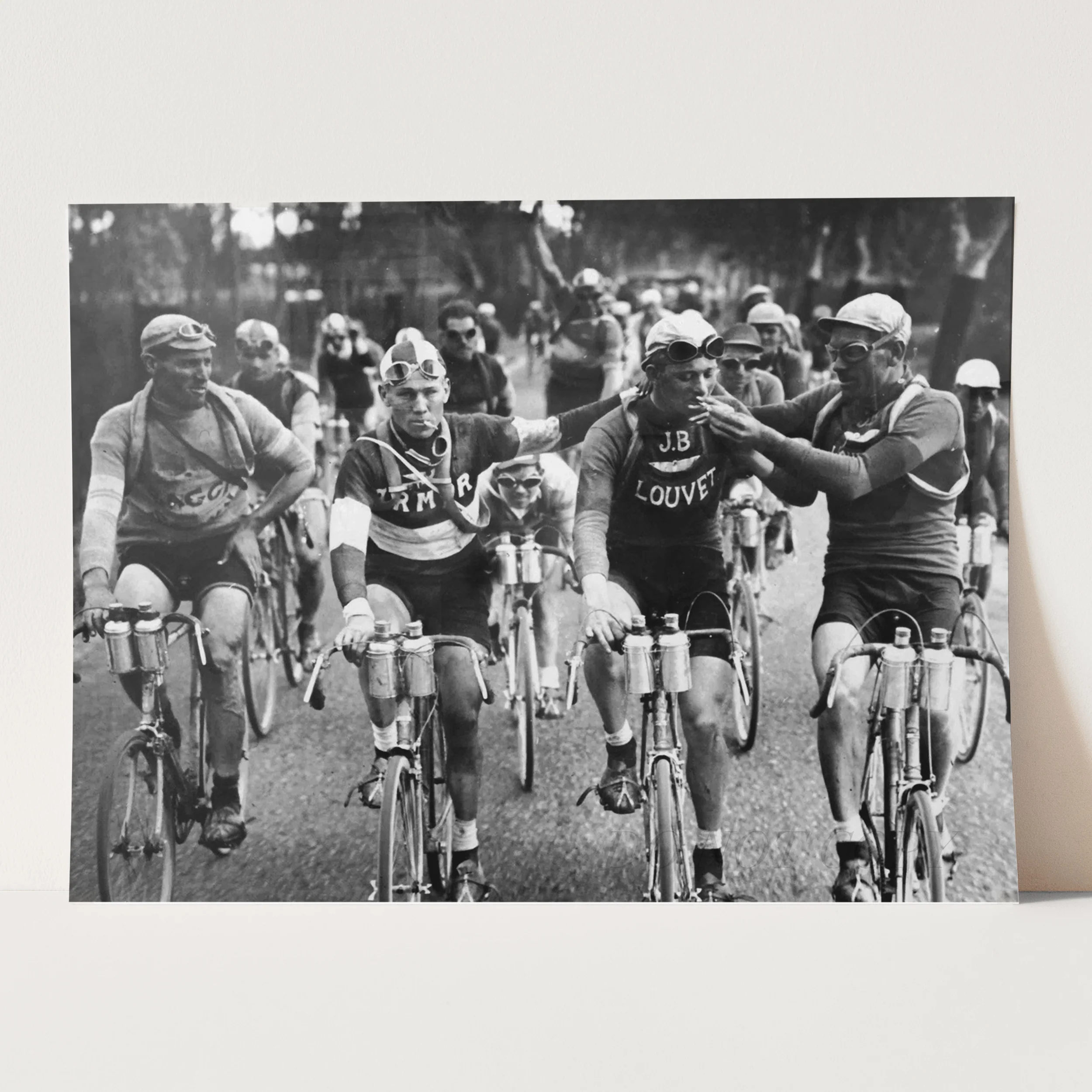 Tour de France Cyclists Smoking 1927 - Image 3