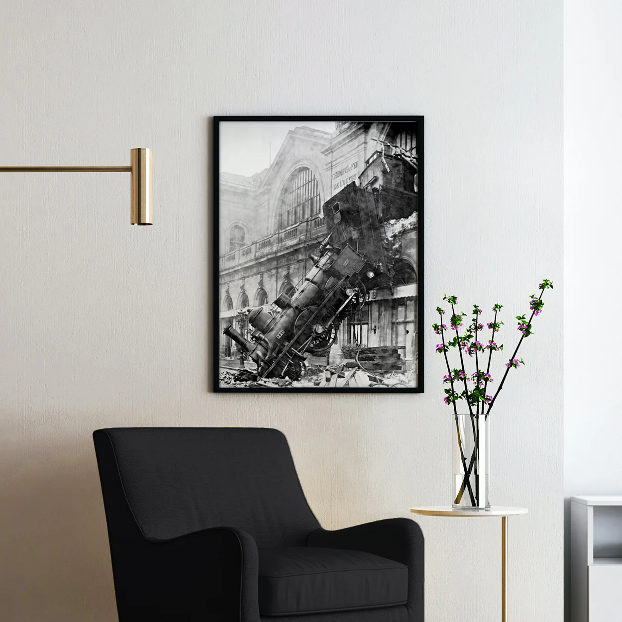 Train Wreck at Montparnasse 1895 - Image 2