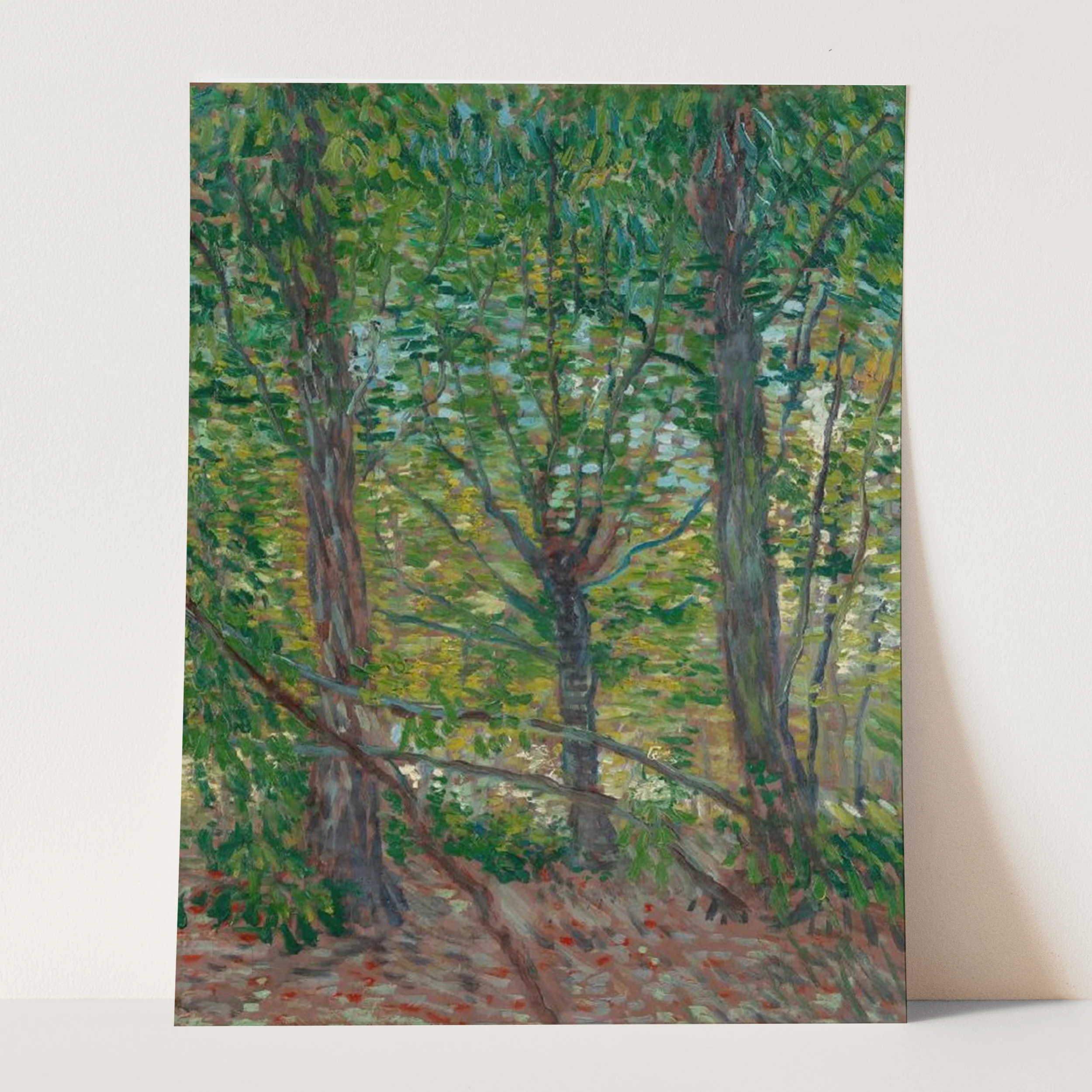 Trees (1887) by Van Gogh - Image 3