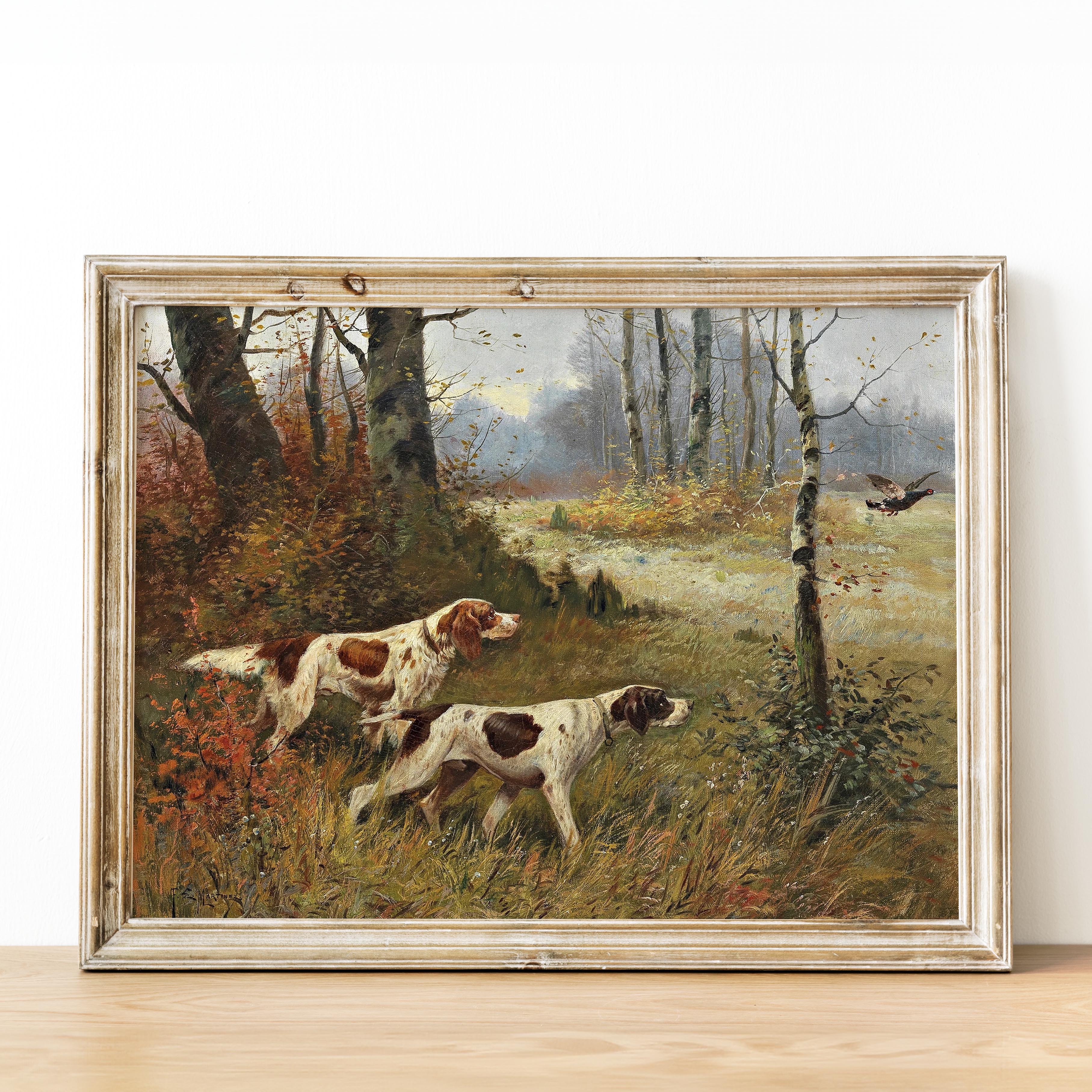 Two English Pointer Dogs - Image 2