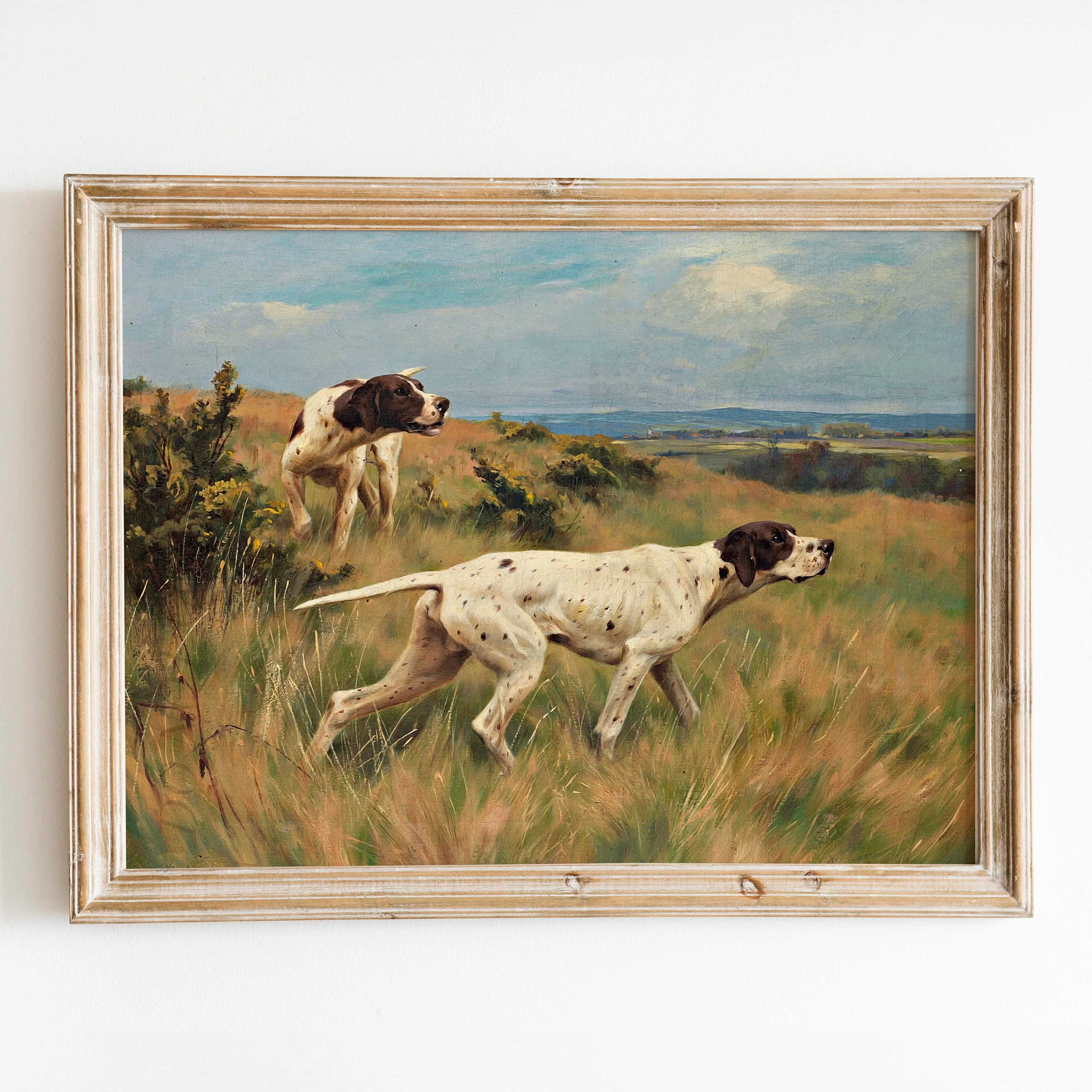 Two English Pointers
