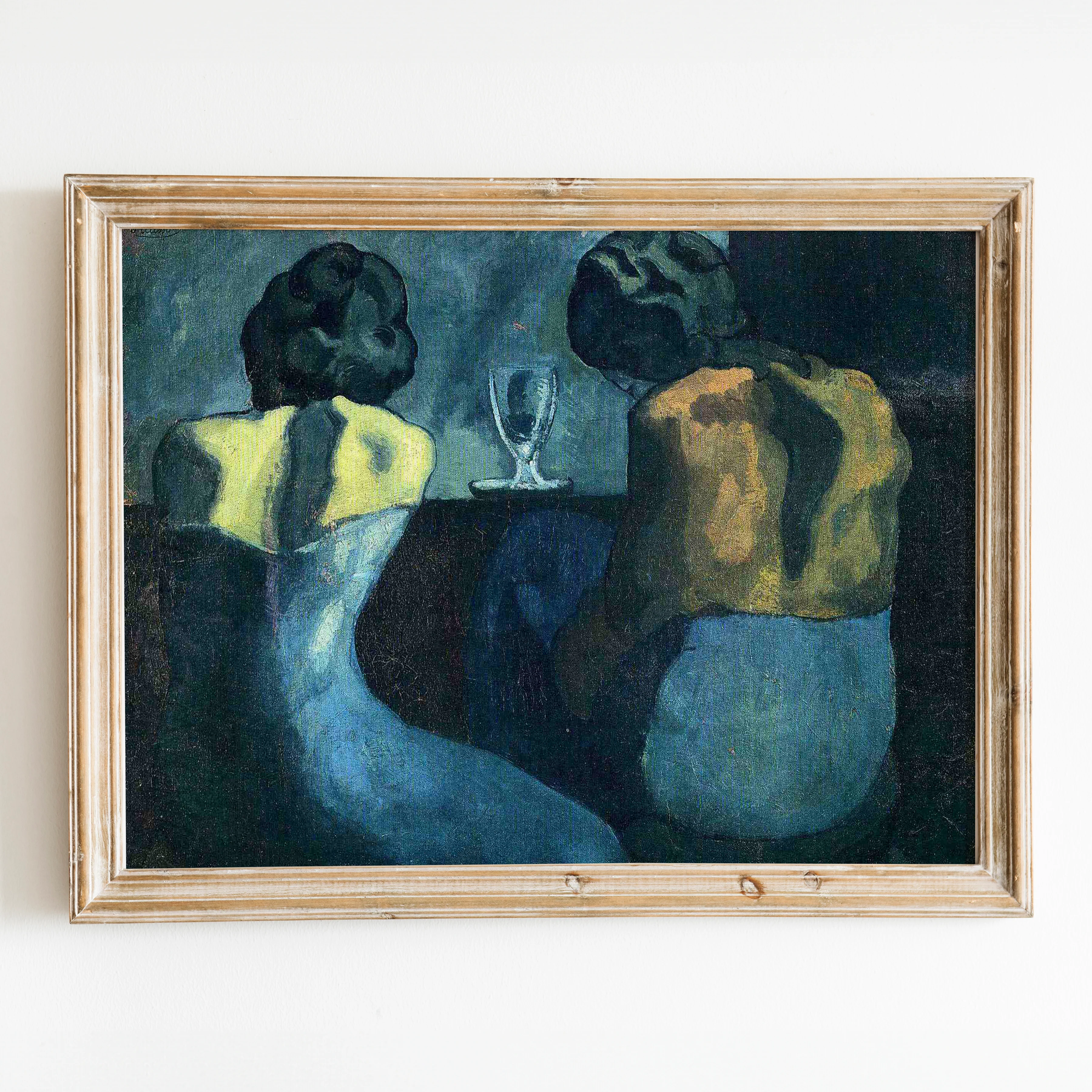 Two Women Sitting at a Bar 1902 by Pablo Picasso