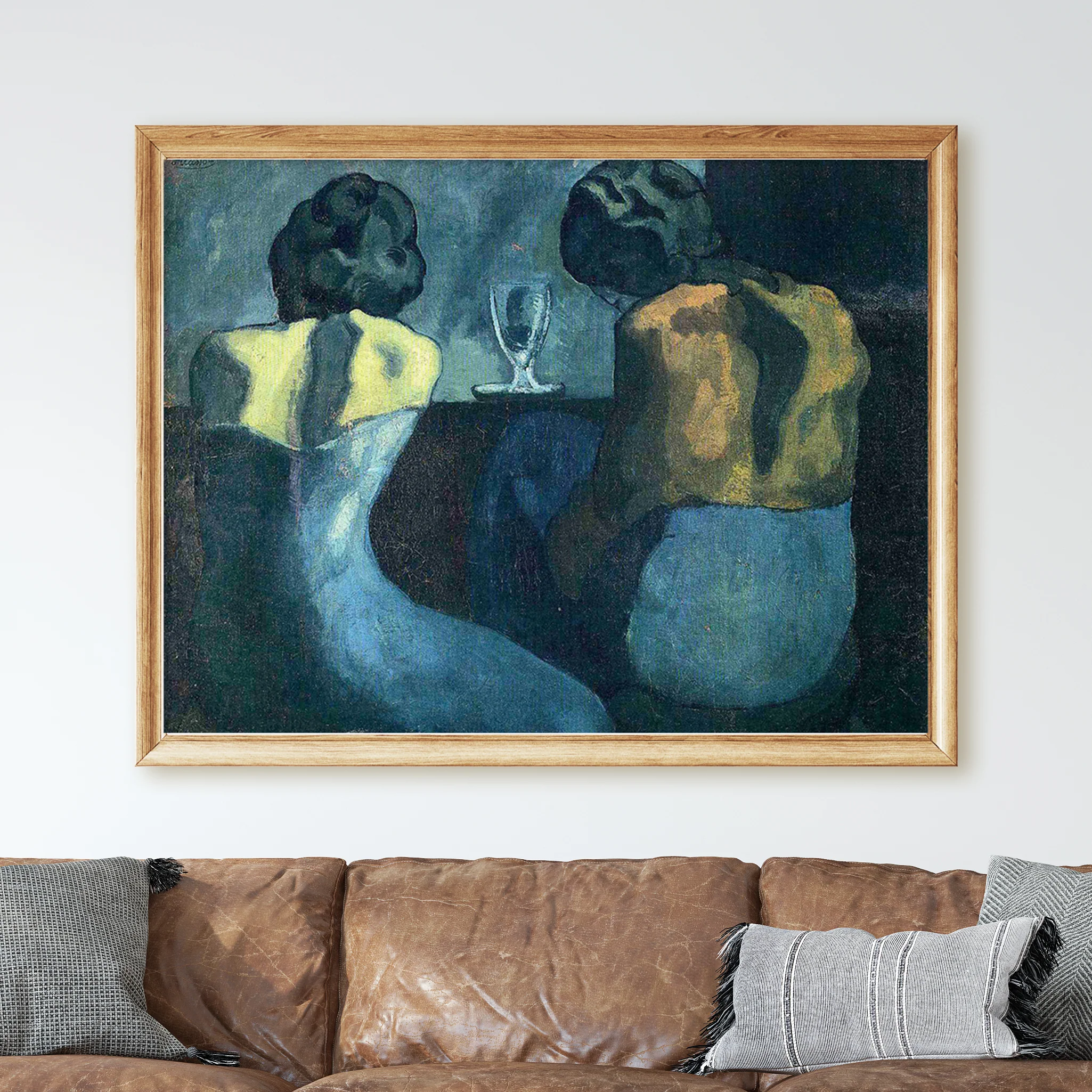 Two Women Sitting at a Bar 1902 by Pablo Picasso - Image 2