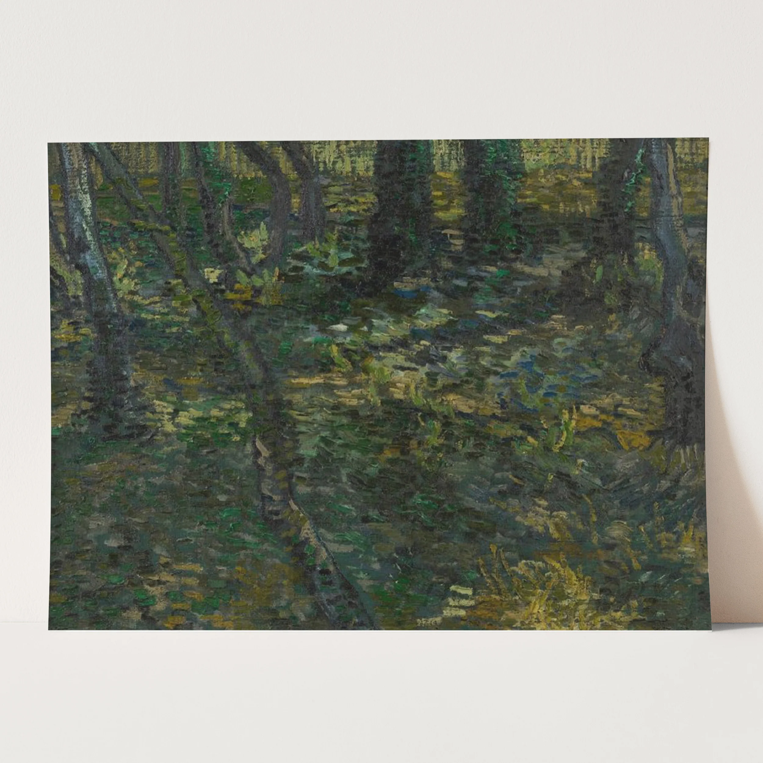Undergrowth (1889) by Van Gogh - Image 3
