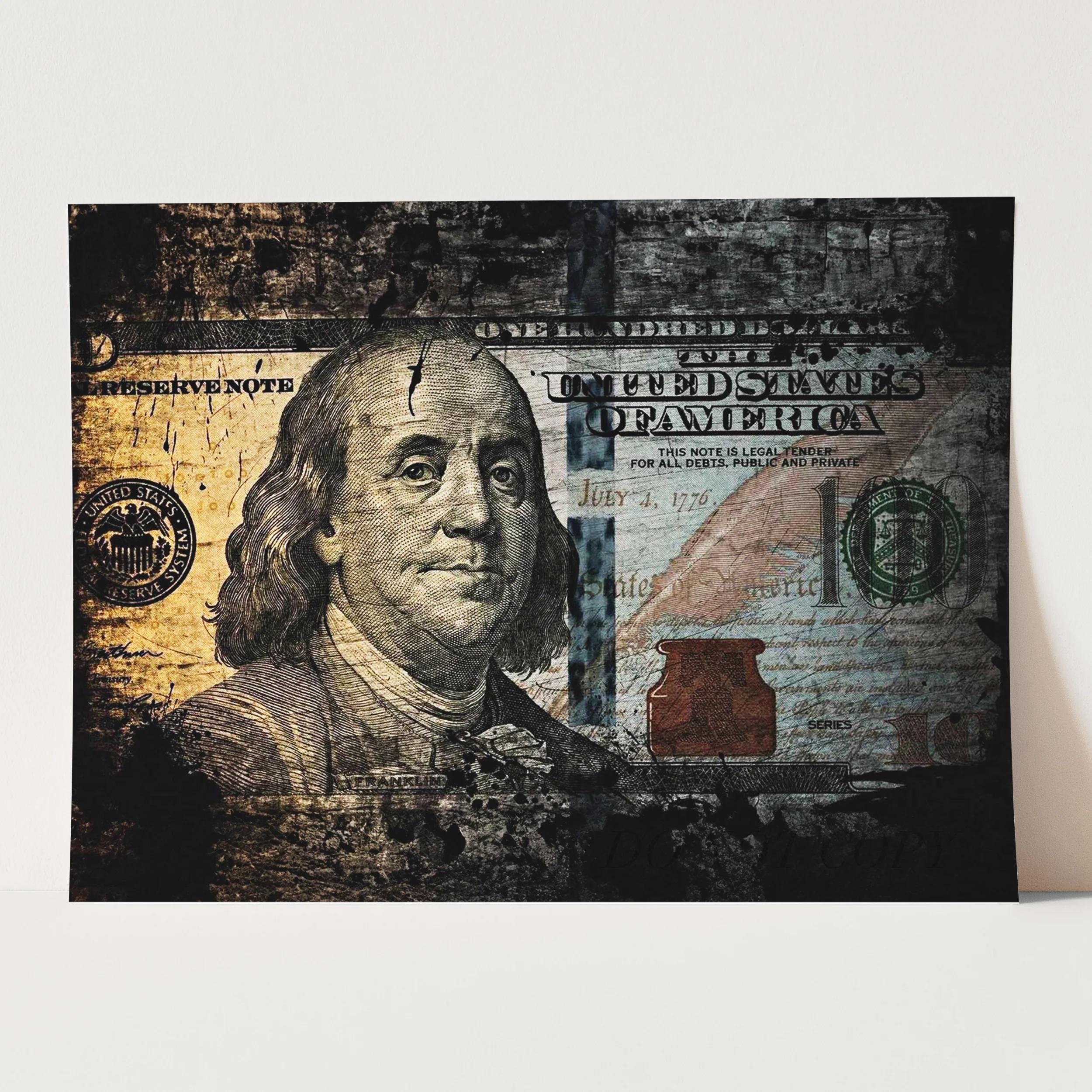 United States One Hundred Dollar Bill - Benjamin Franklin - Image 3
