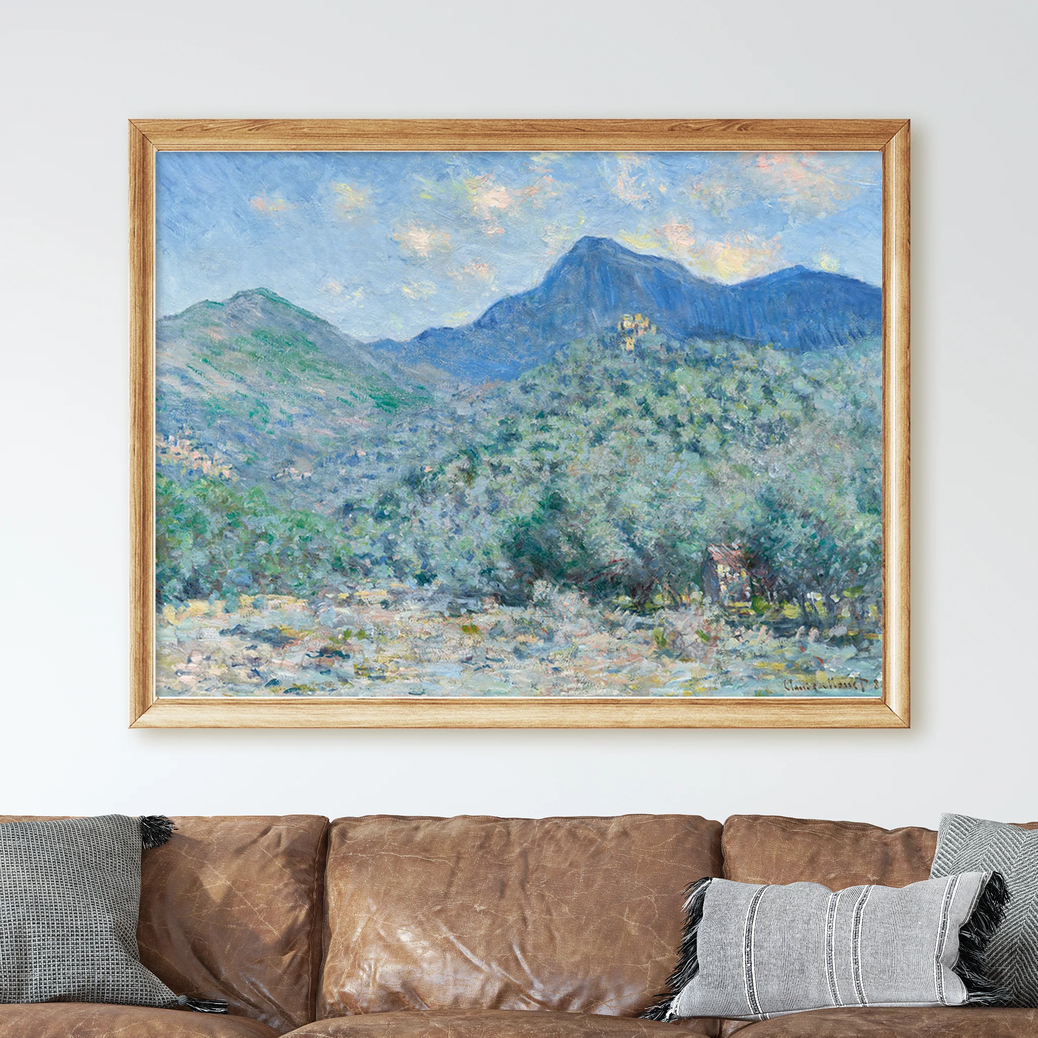 Valle Buona, Near Bordighera (1884) by Claude Monet - Image 2