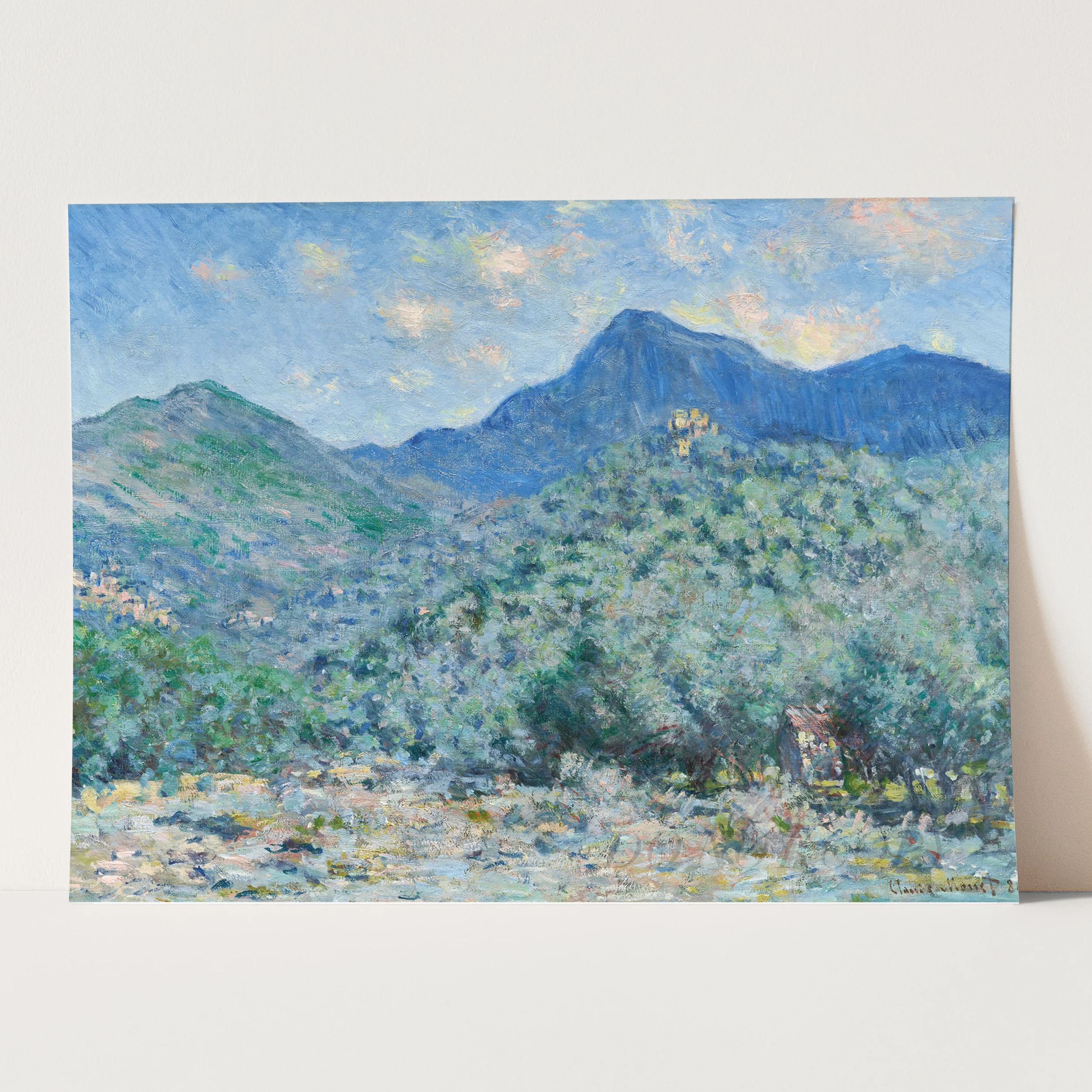 Valle Buona, Near Bordighera (1884) by Claude Monet - Image 3