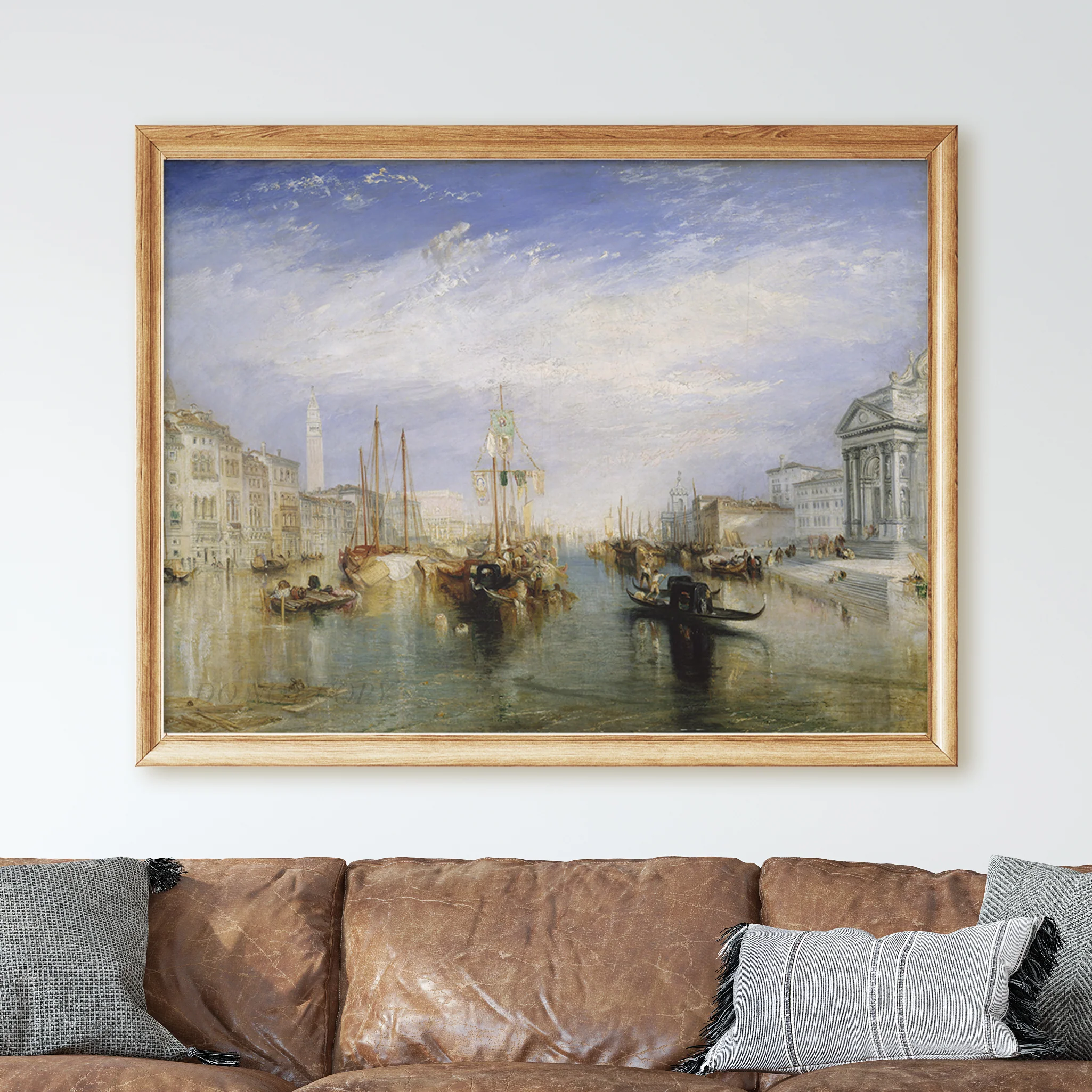 Venice, from the Porch of Madonna della Salute (1835) by Joseph Mallord William Turner - Image 2