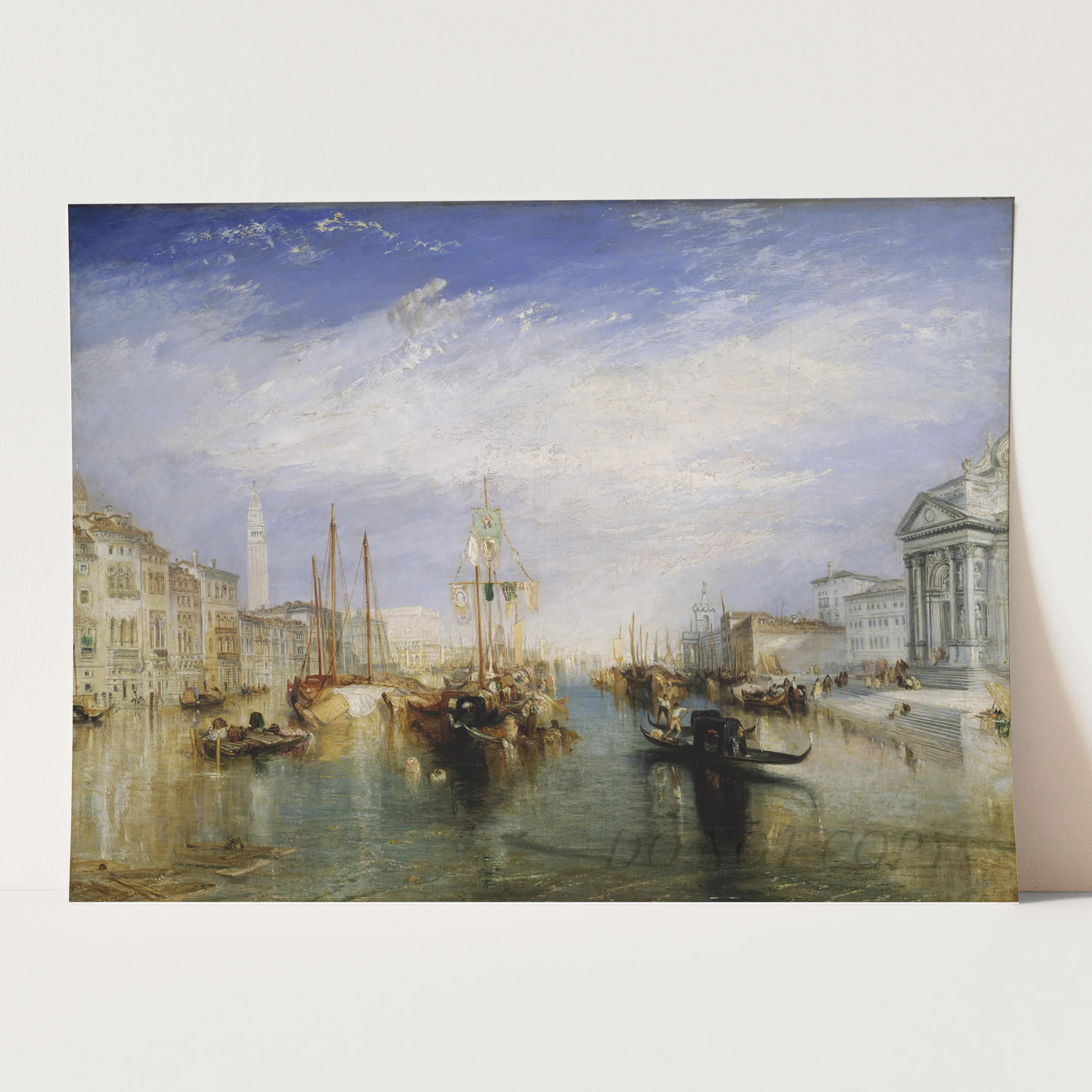 Venice, from the Porch of Madonna della Salute (1835) by Joseph Mallord William Turner - Image 3