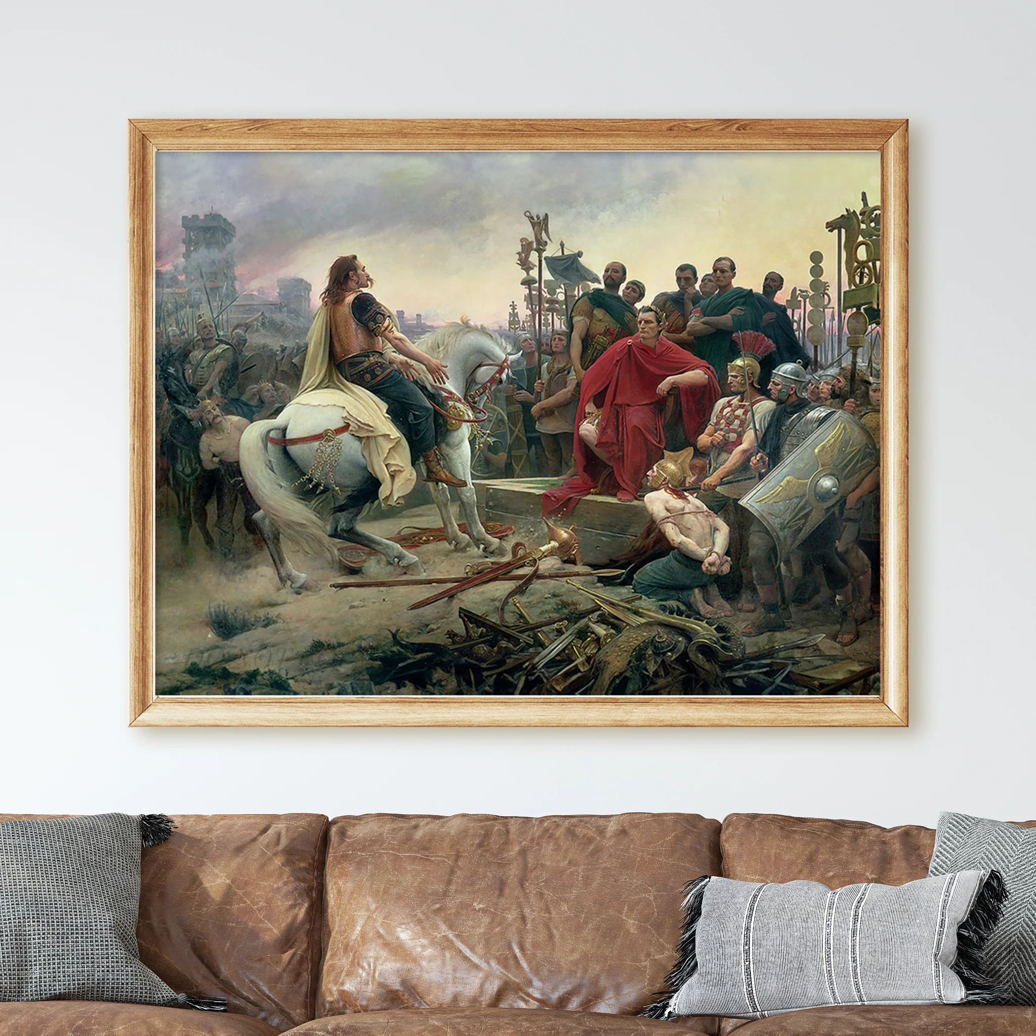 Vercingetorix throws down his arms at the feet of Julius Caesar - Image 2