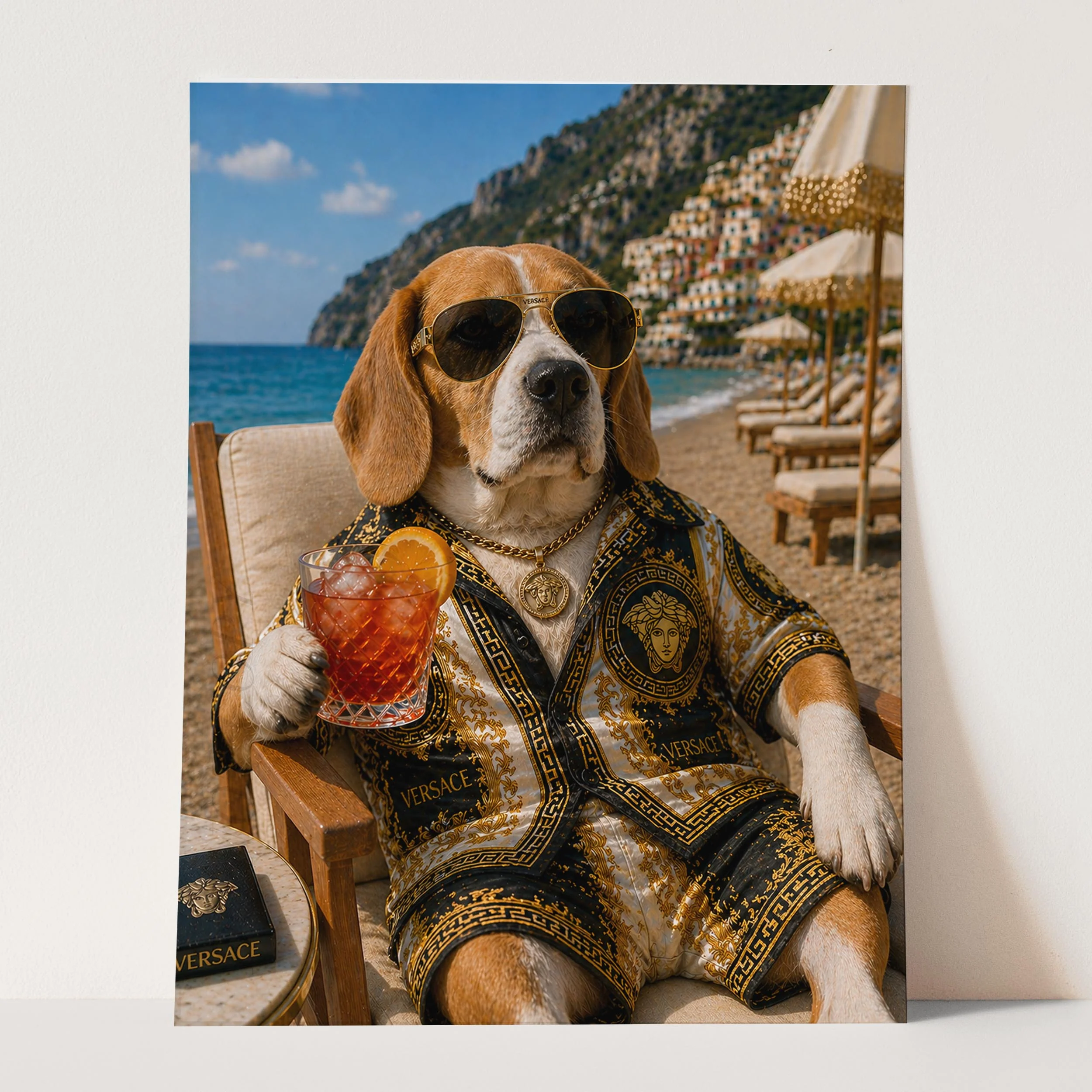 Versace Beagle - Life's A Beach - Image 3