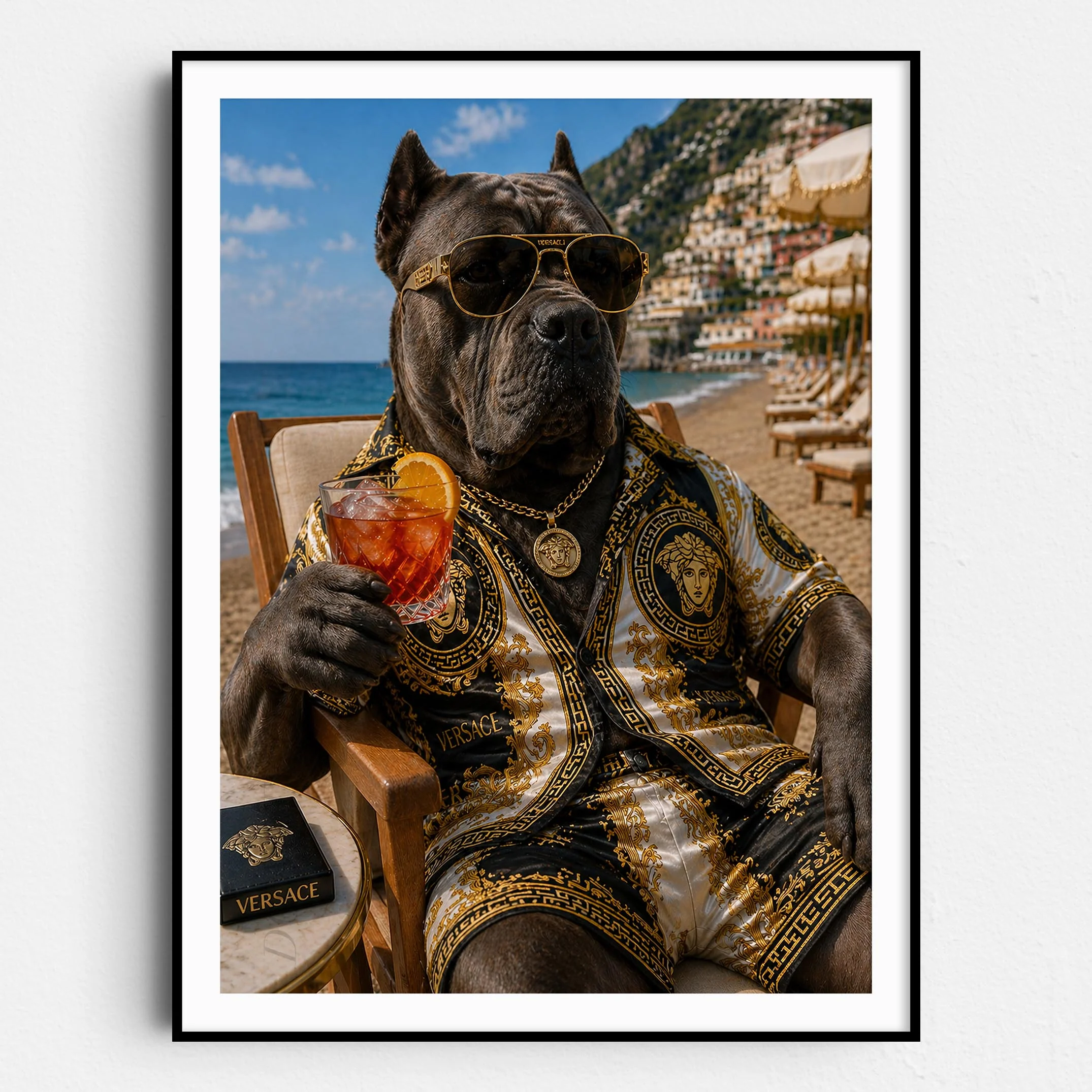 Versace Cane Corso - Life's A Beach