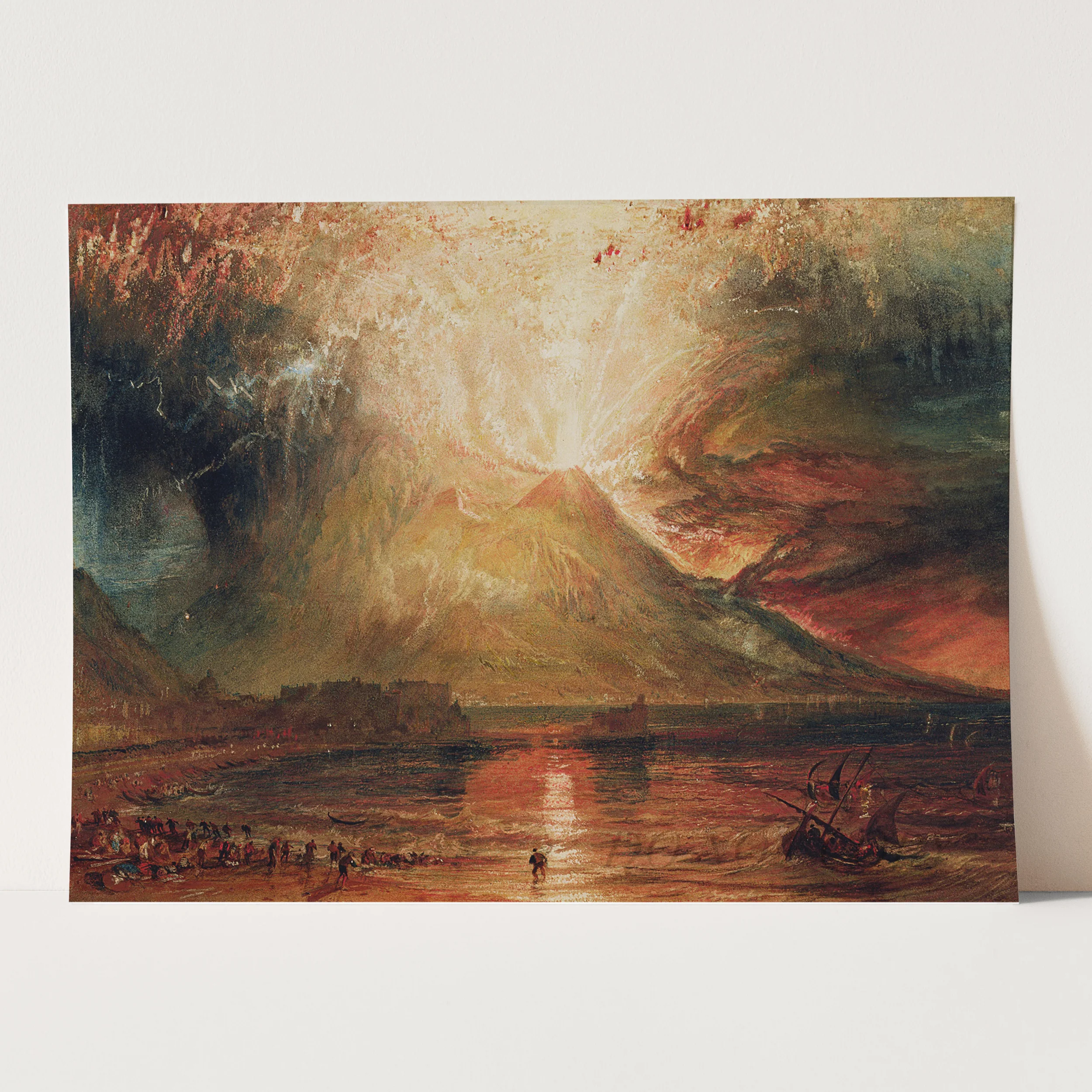 Vesuvius in Eruption by Joseph Mallord William Turner - Image 3