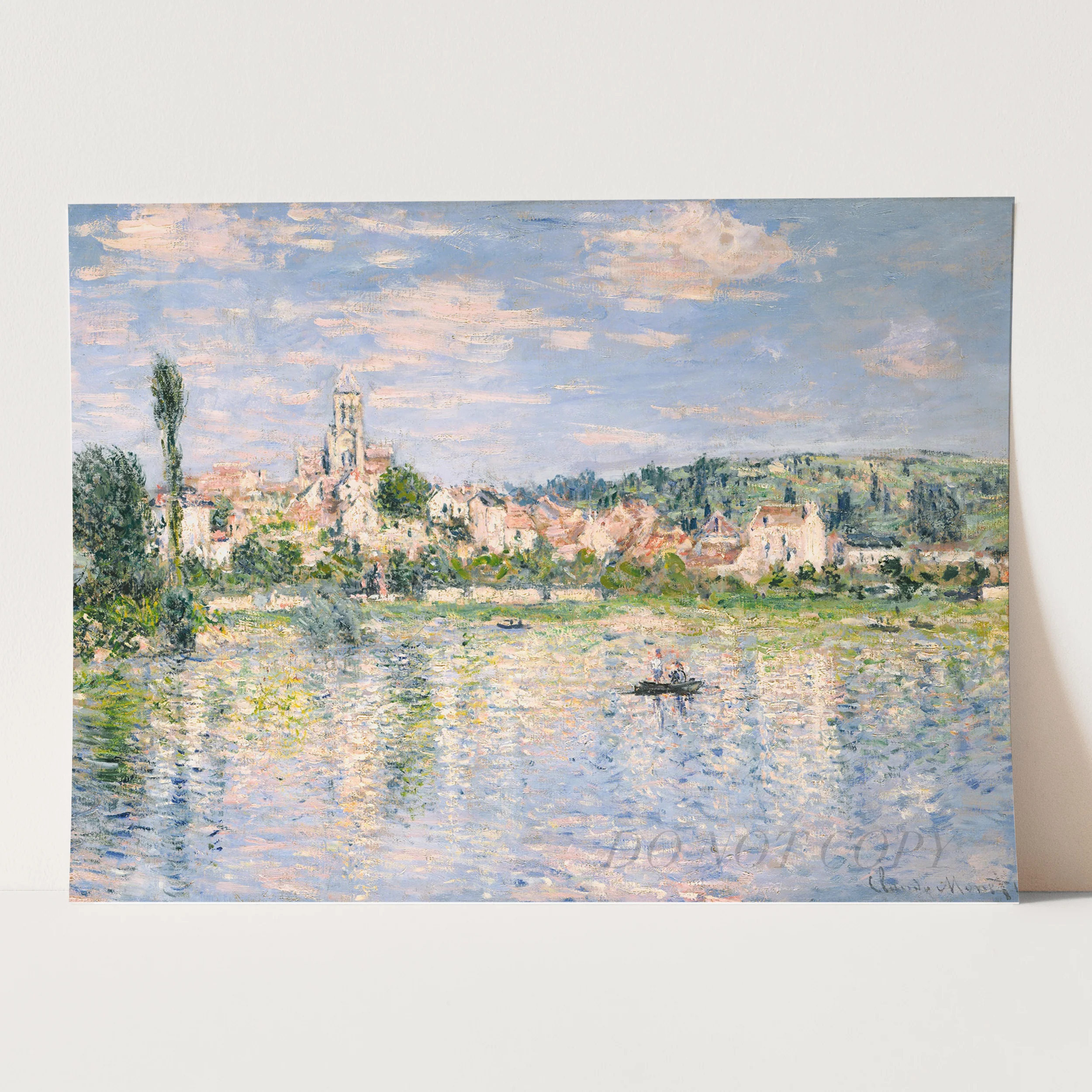 Vétheuil in Summer (1880) by Claude Monet - Image 3