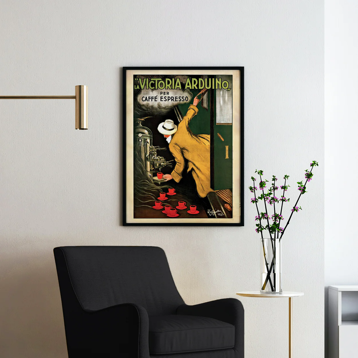 Victoria Arduino Vintage Cafe Poster - Image 2