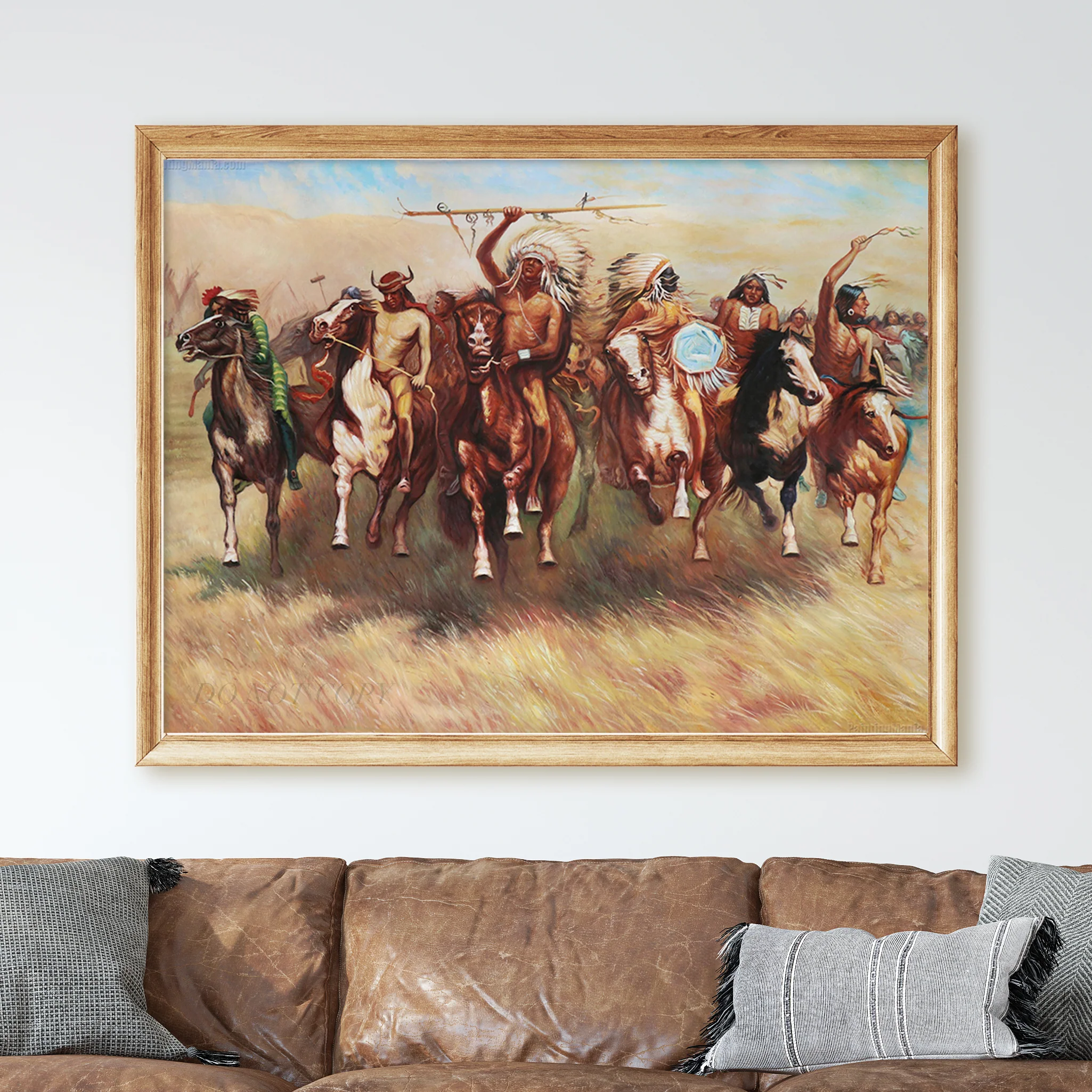 Victory Dance by Frederic Remington - Image 2
