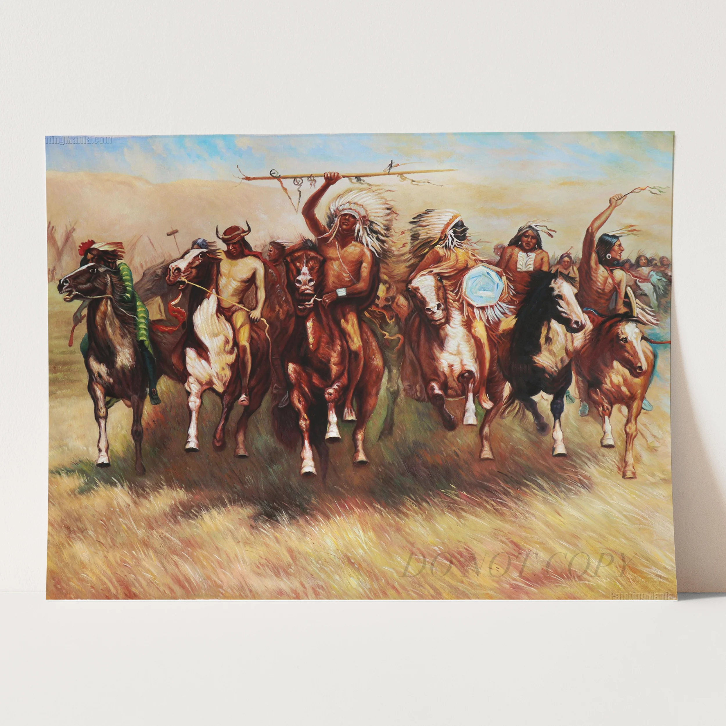 Victory Dance by Frederic Remington - Image 3