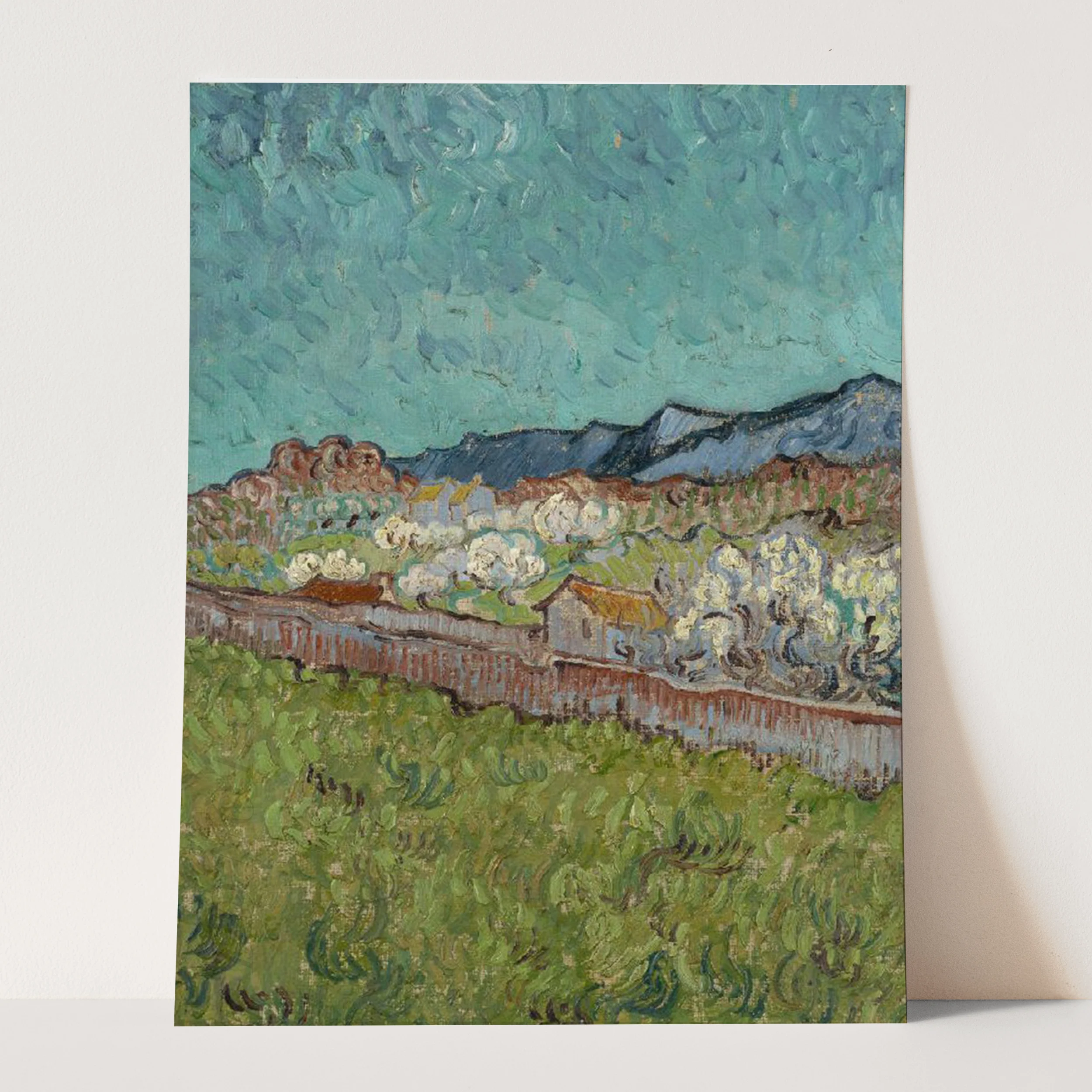 View of the Alpilles (1890) by Van Gogh - Image 3