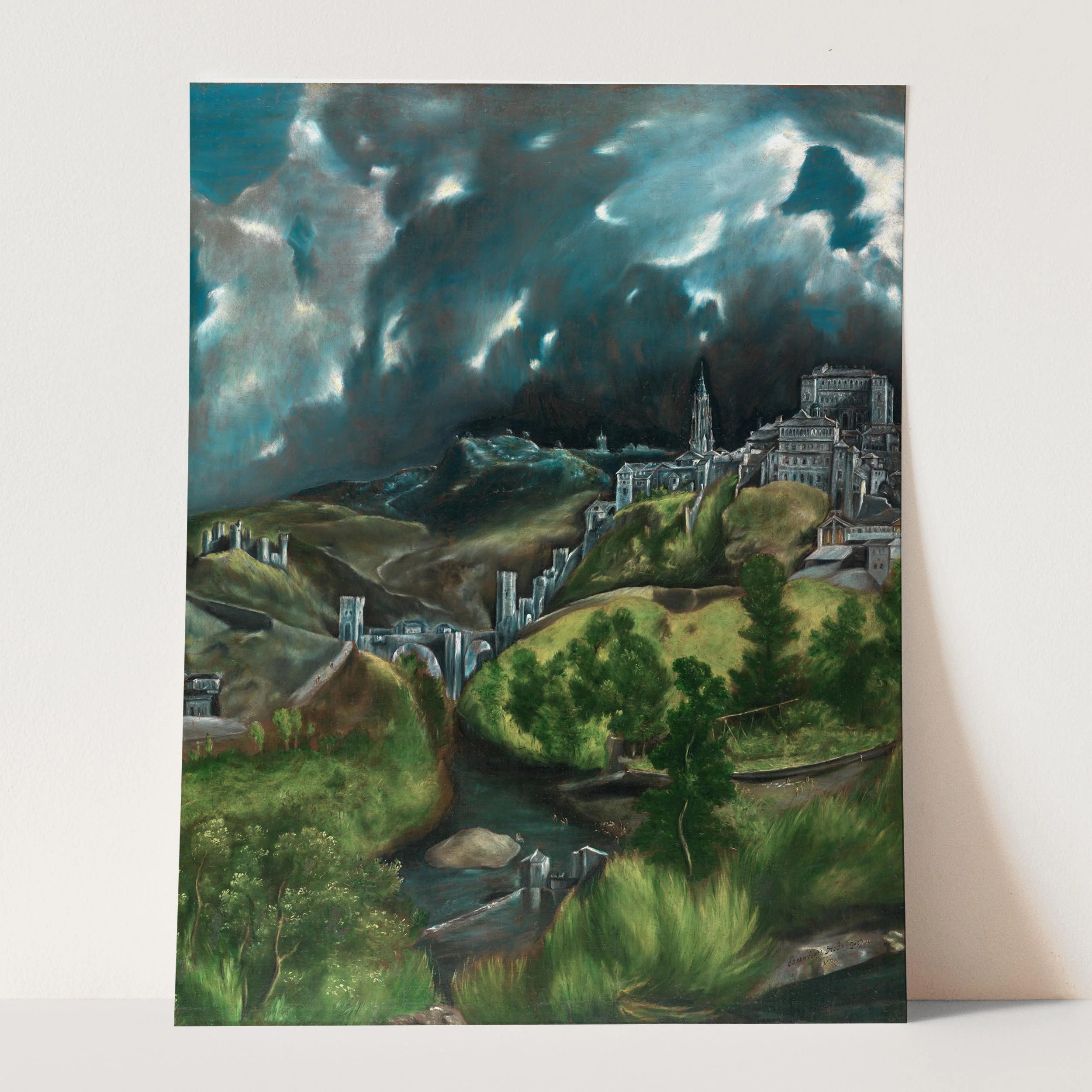 View of Toledo by El Greco - Image 3