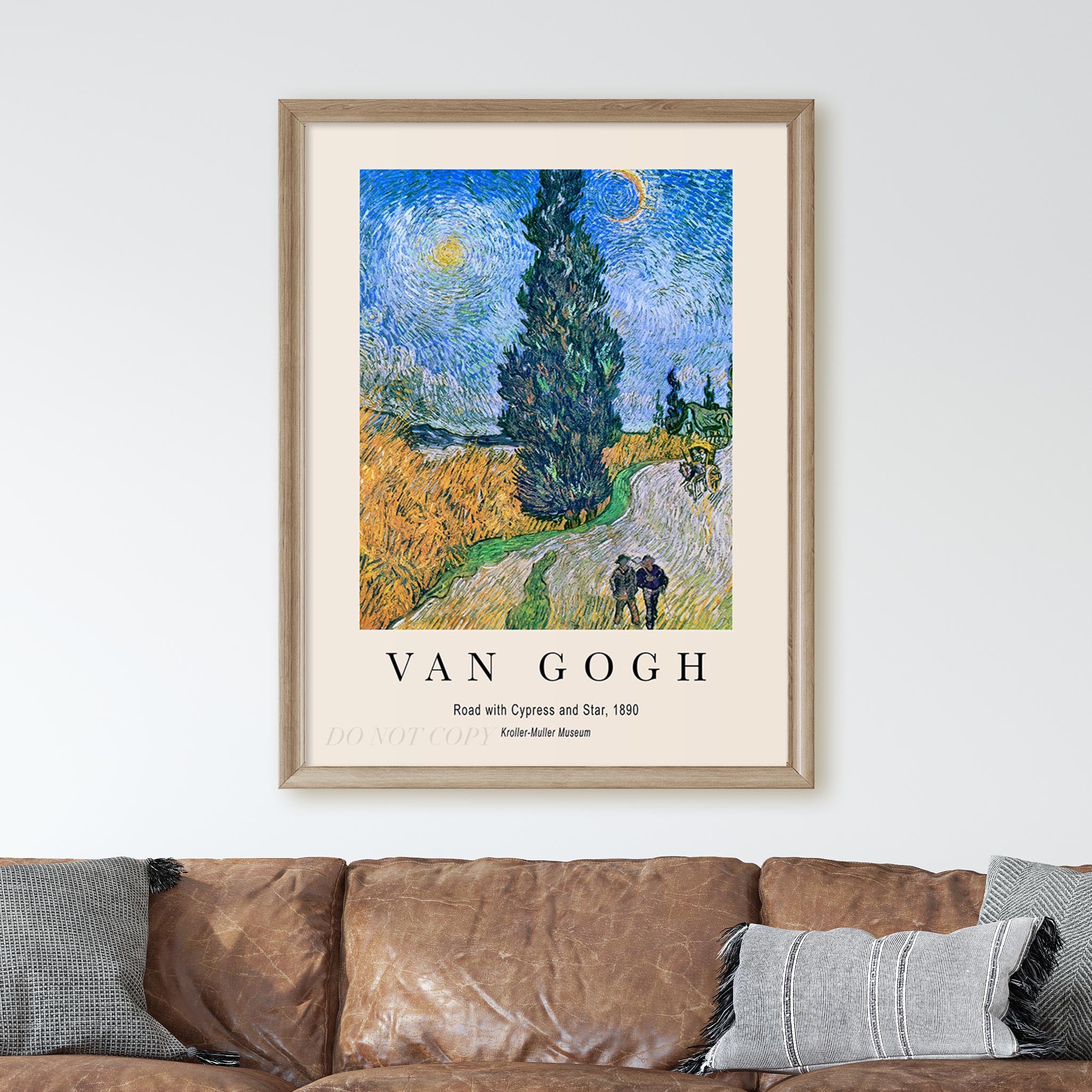 Vincent Van Gogh: Road with Cypress and Star - Image 2