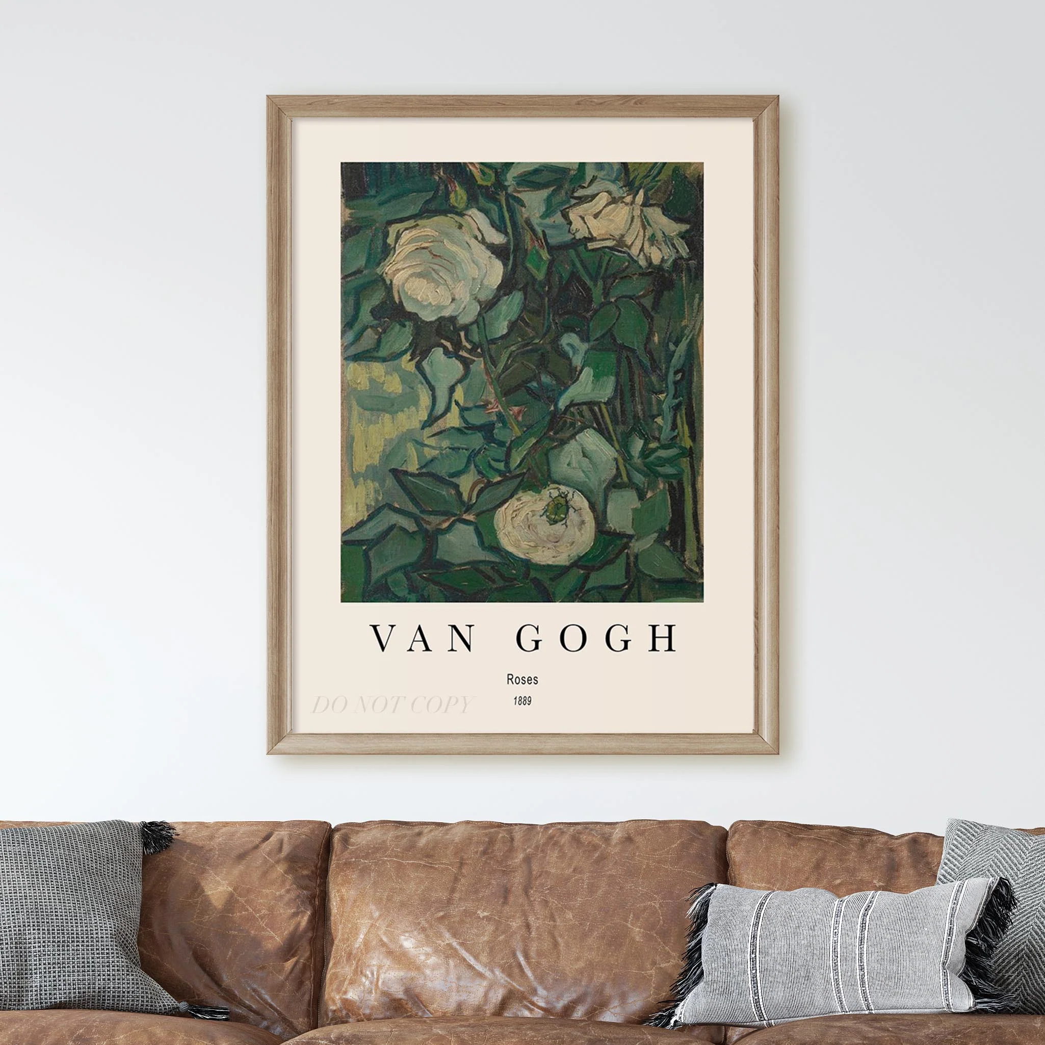 Vincent Van Gogh: Roses 1889 - Image 2
