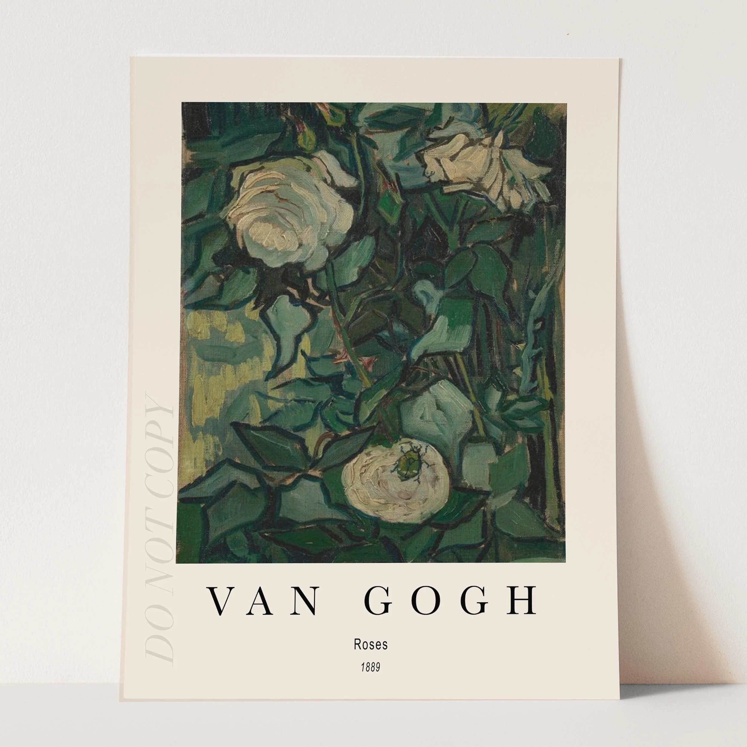 Vincent Van Gogh: Roses 1889 - Image 3