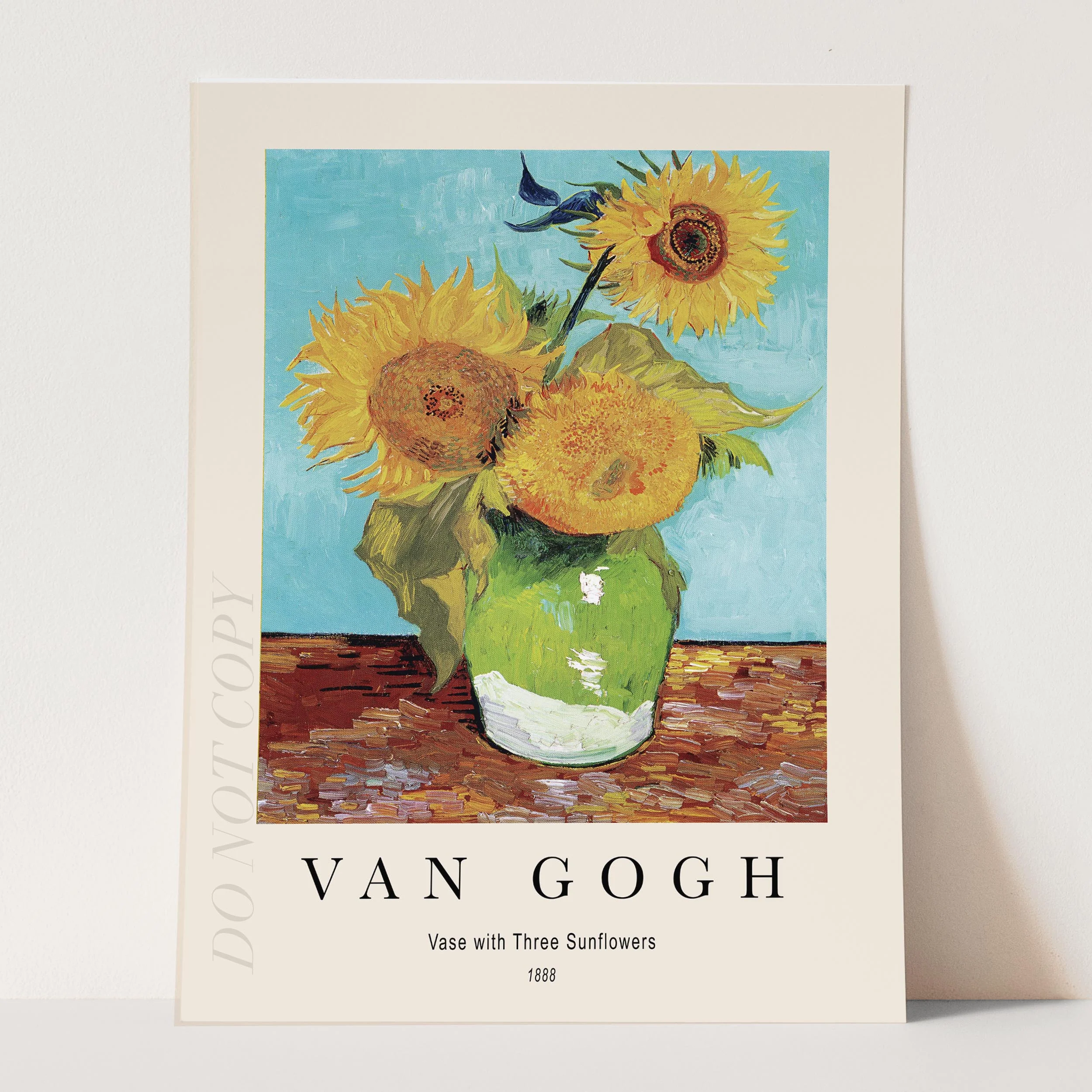 Vincent Van Gogh: Vase With Three Sunflowers - Image 3