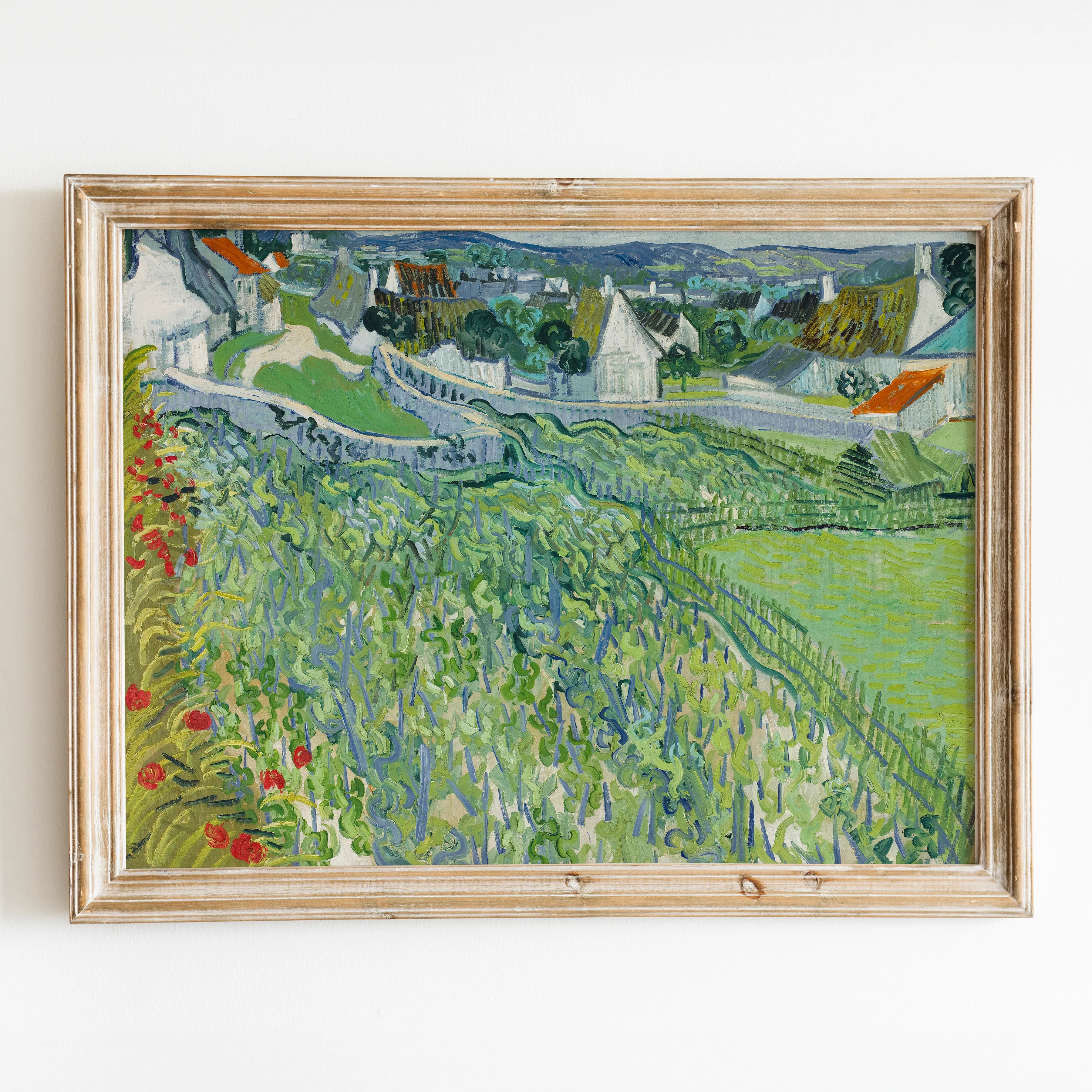Vineyards at Auvers (1890) by Van Gogh