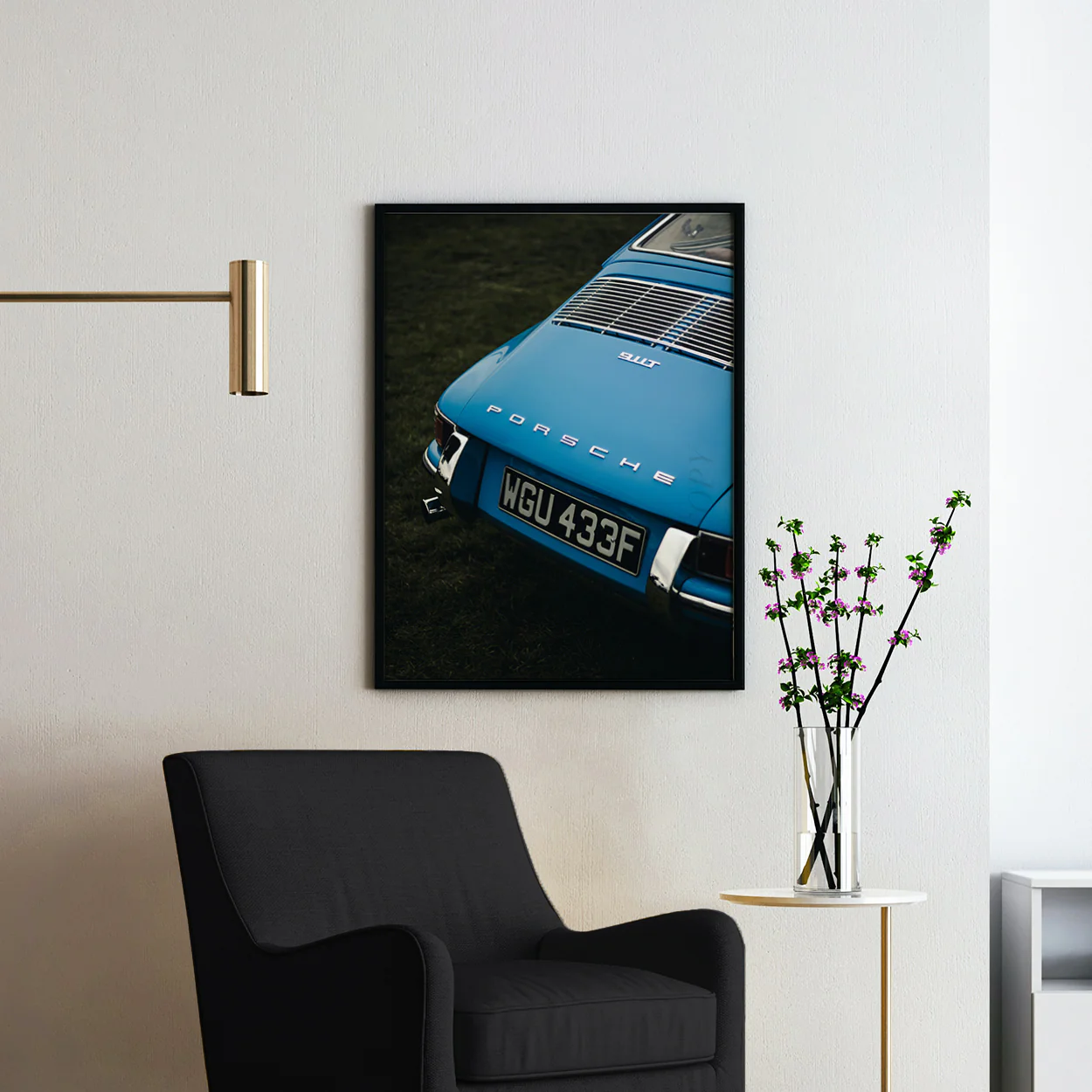 Vintage Blue Porsche 911 SWT - Image 2