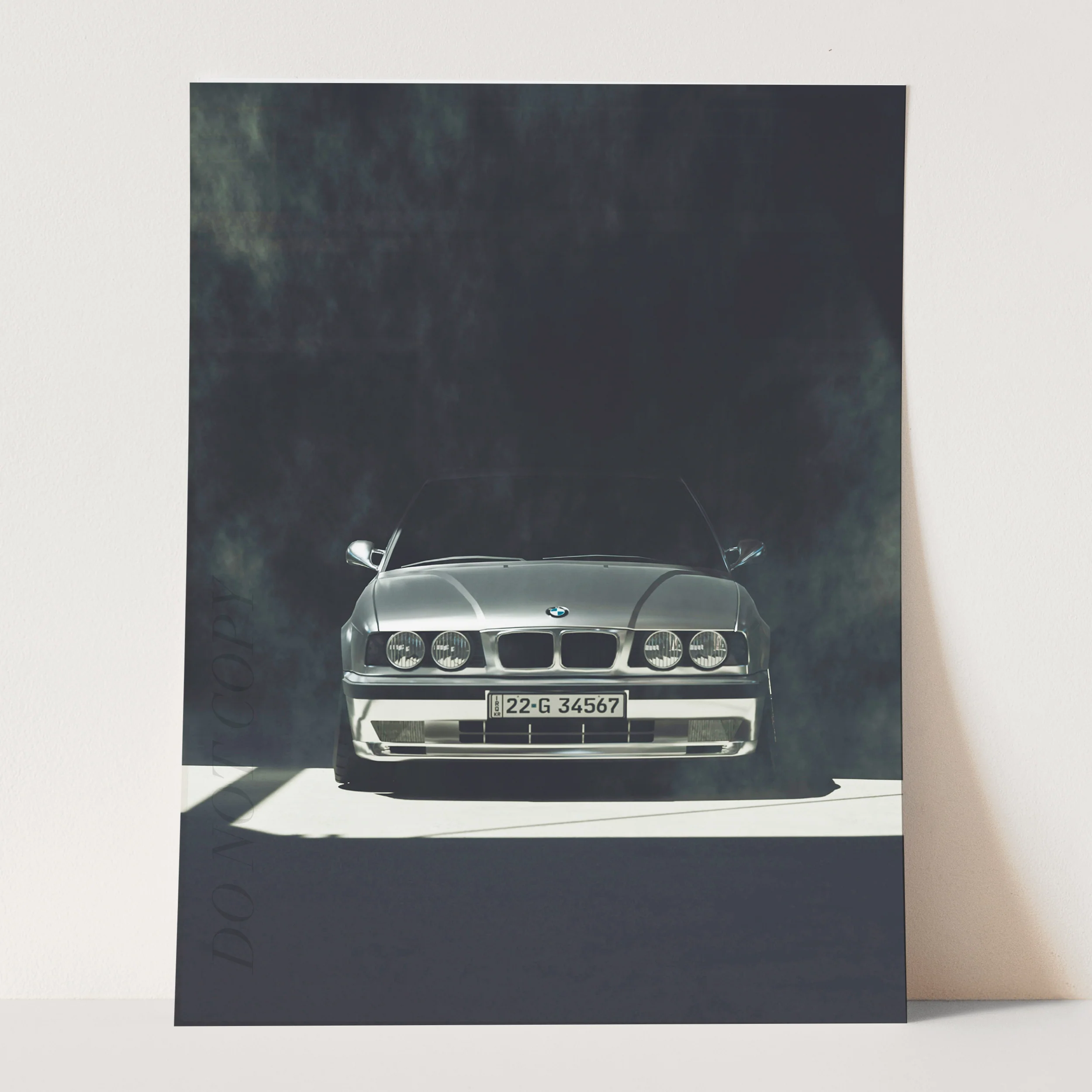 Vintage BMW Front View - Image 3