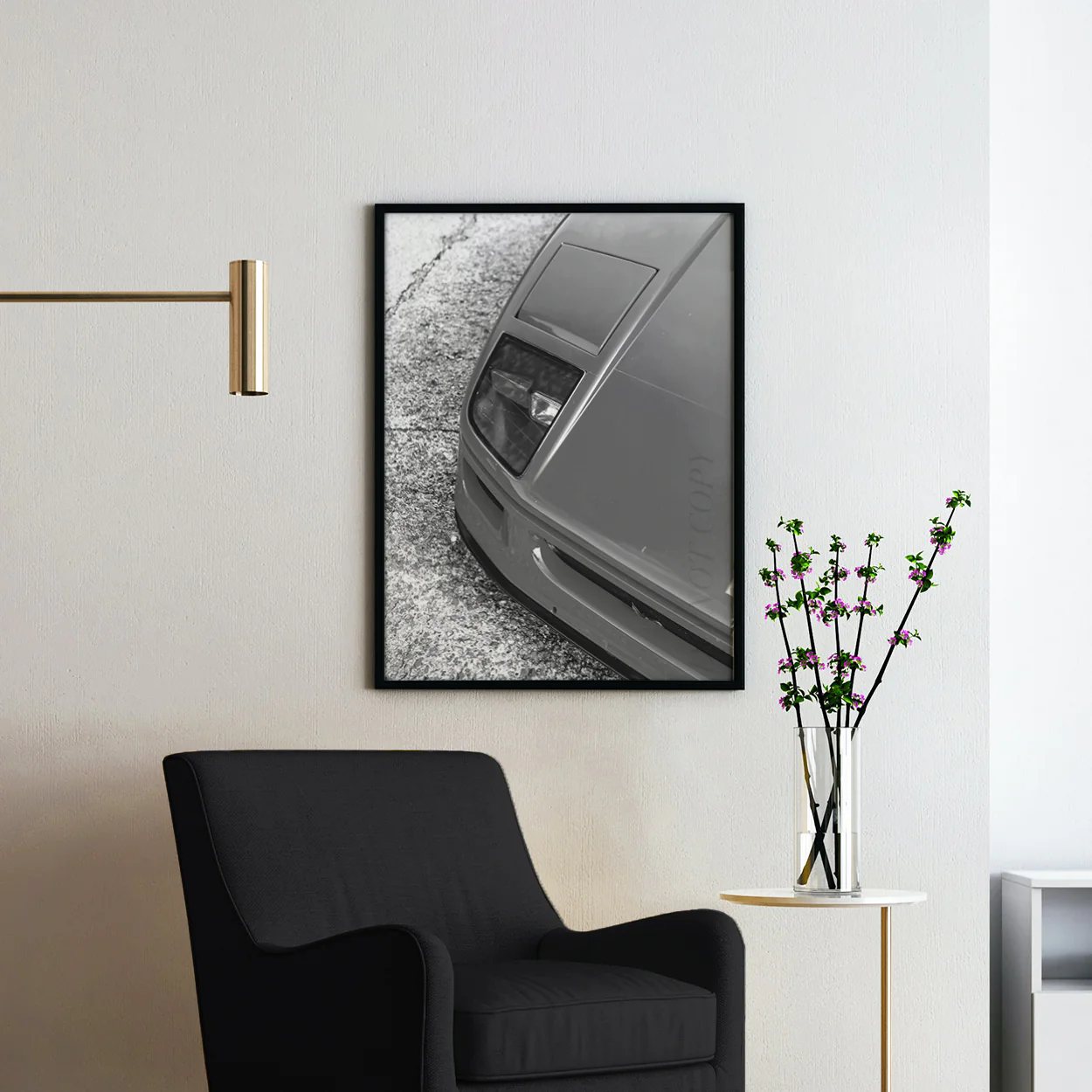 Vintage Ferrari Hood & Light - Image 2