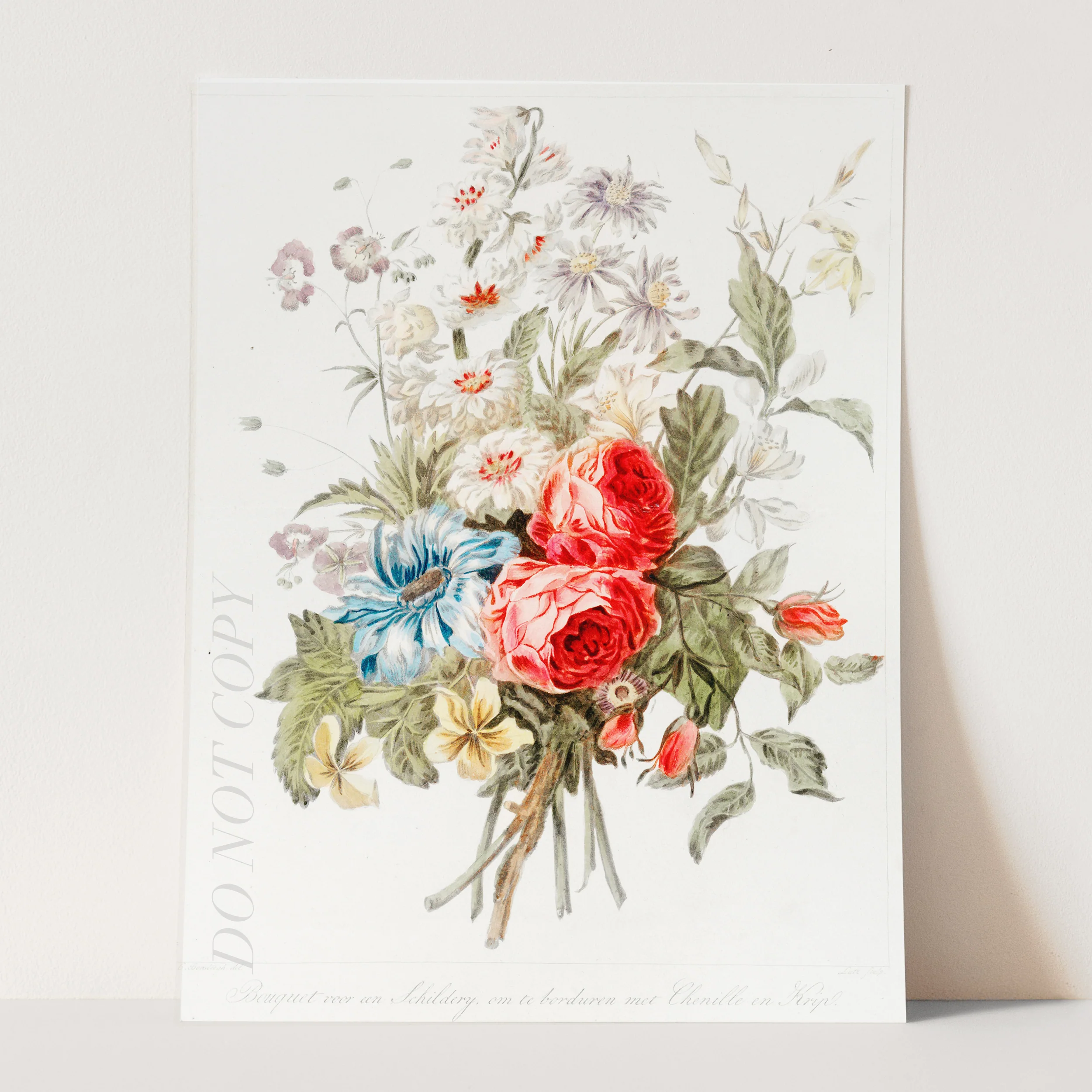Vintage Flowers Illustration - Image 3