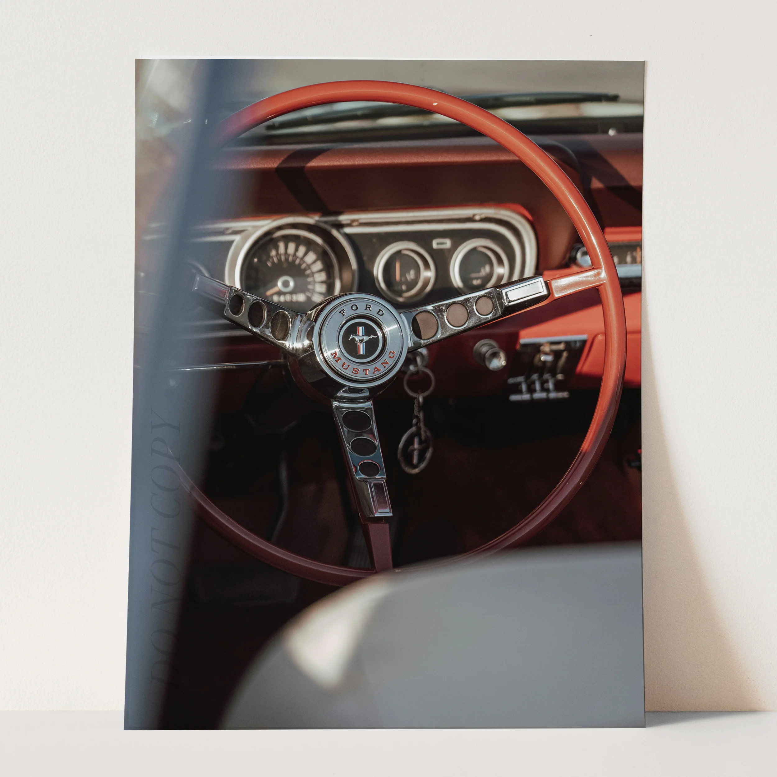 Vintage Ford Mustang Interior - Image 3
