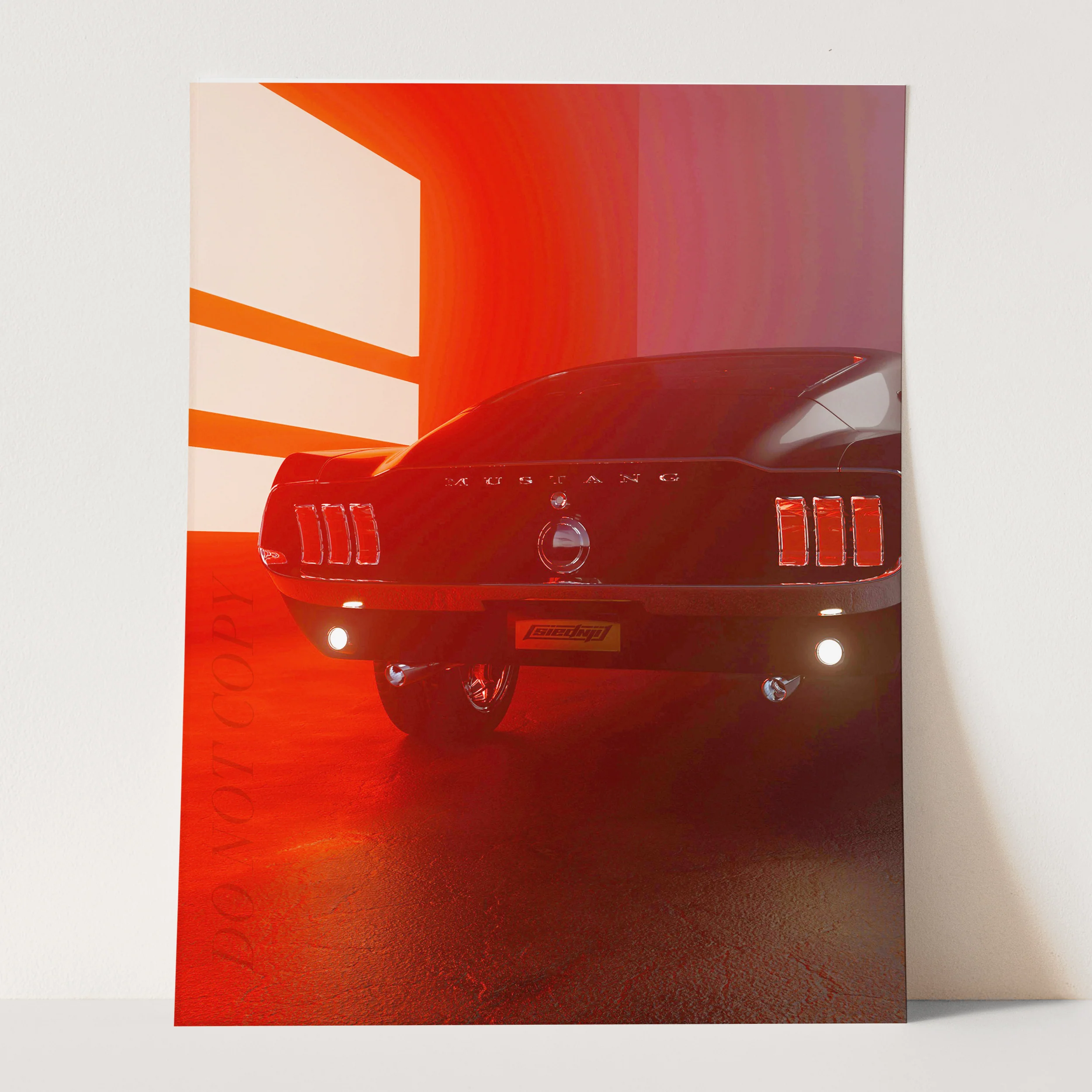 Vintage Ford Mustang Shelby GT500 - Image 3