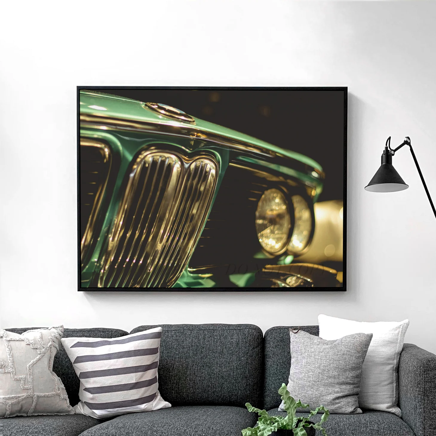 Vintage Green BMW - Image 2