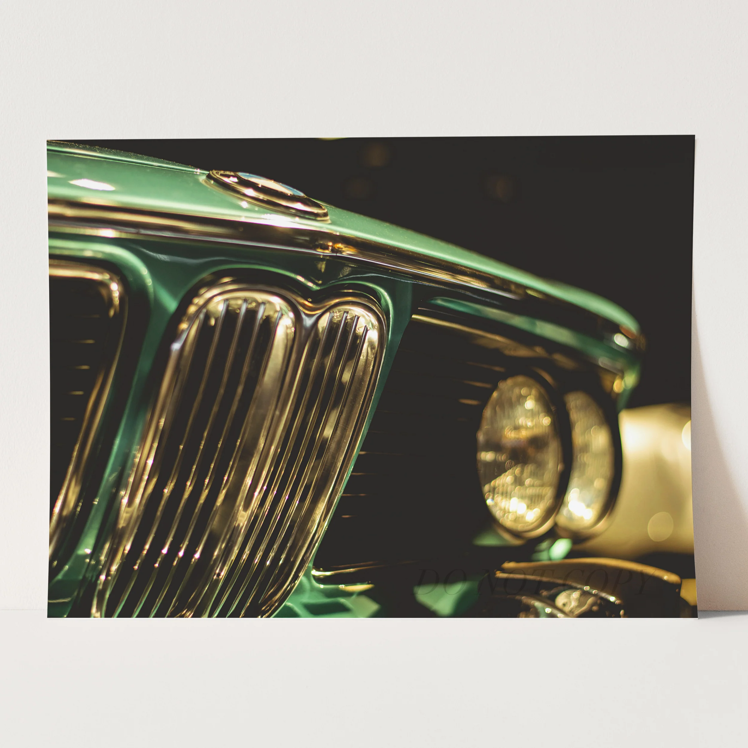 Vintage Green BMW - Image 3