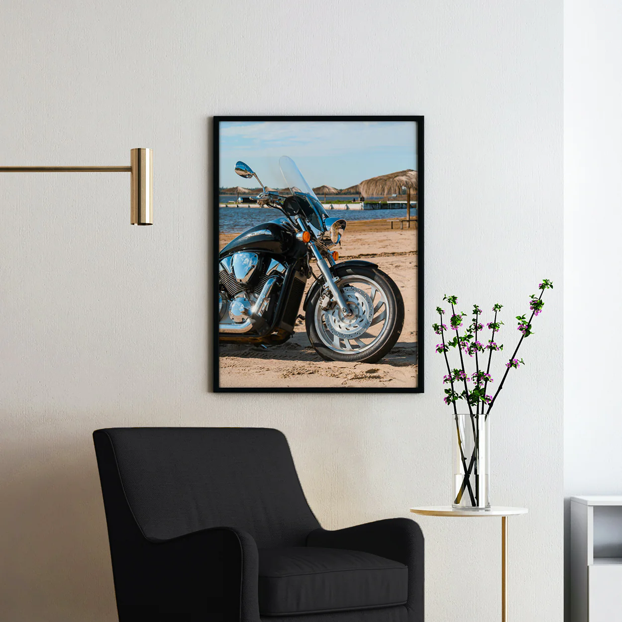 Vintage Honda Motorcycle - Image 2