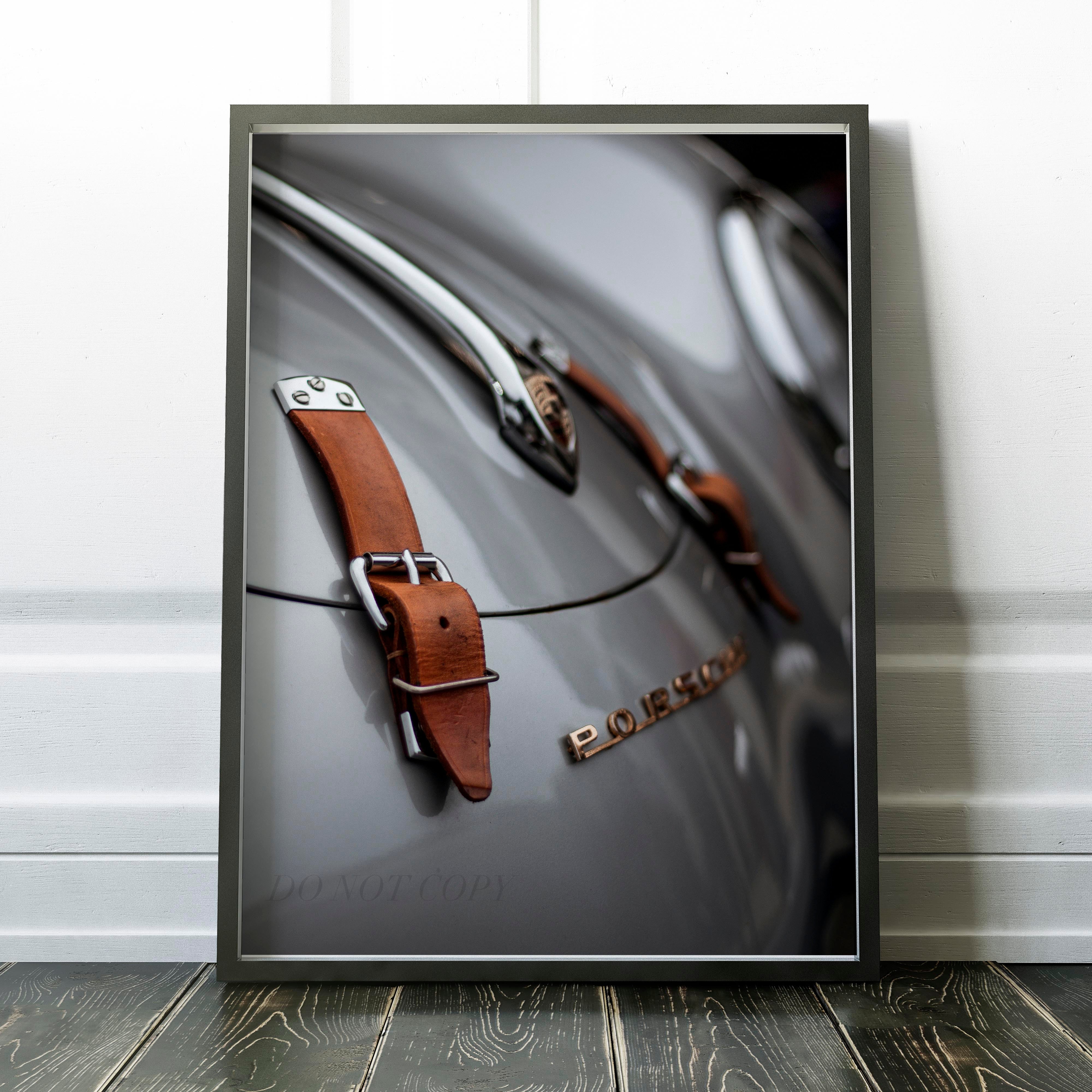 Vintage Porsche 356 Hood Straps - Image 2