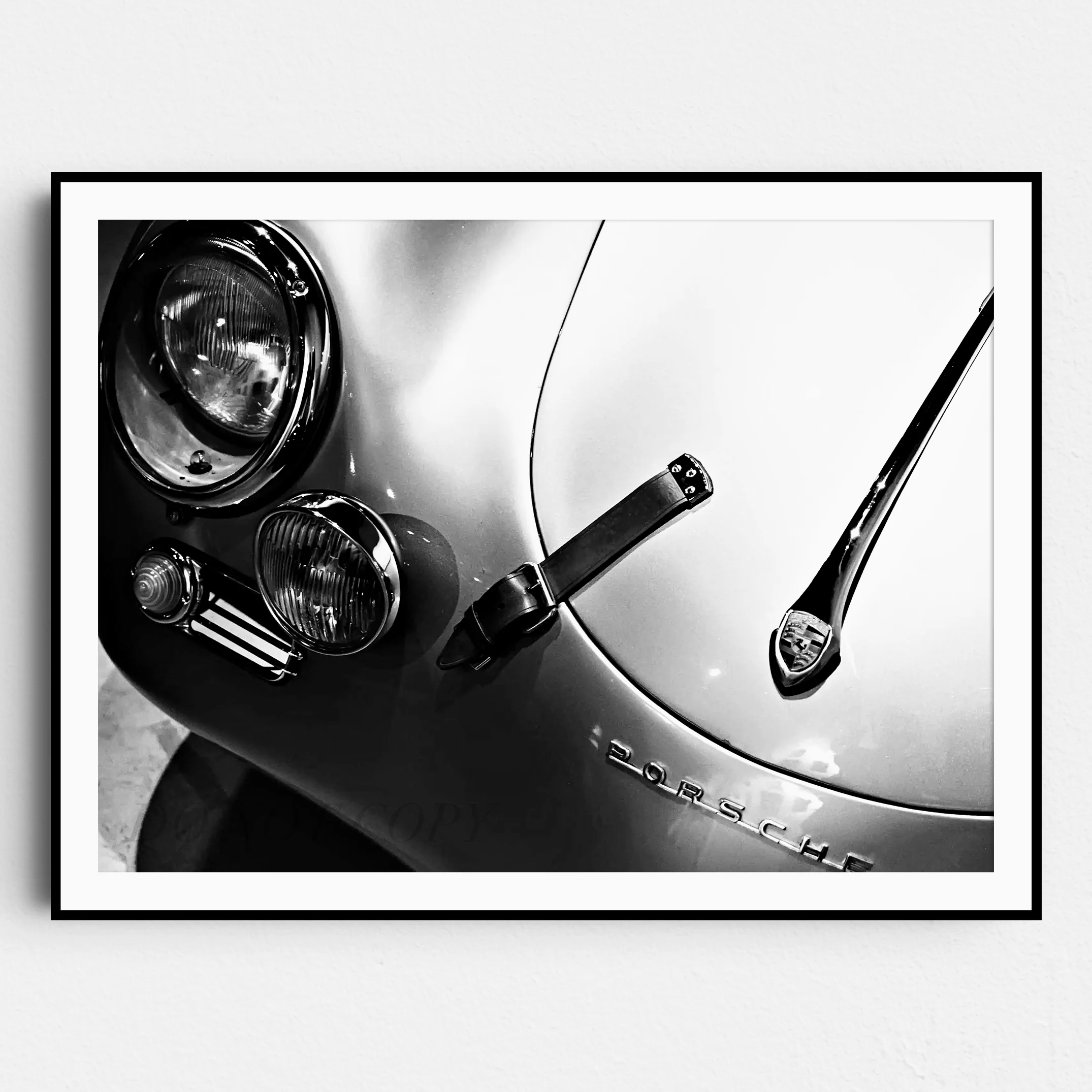 Vintage Porsche Hood