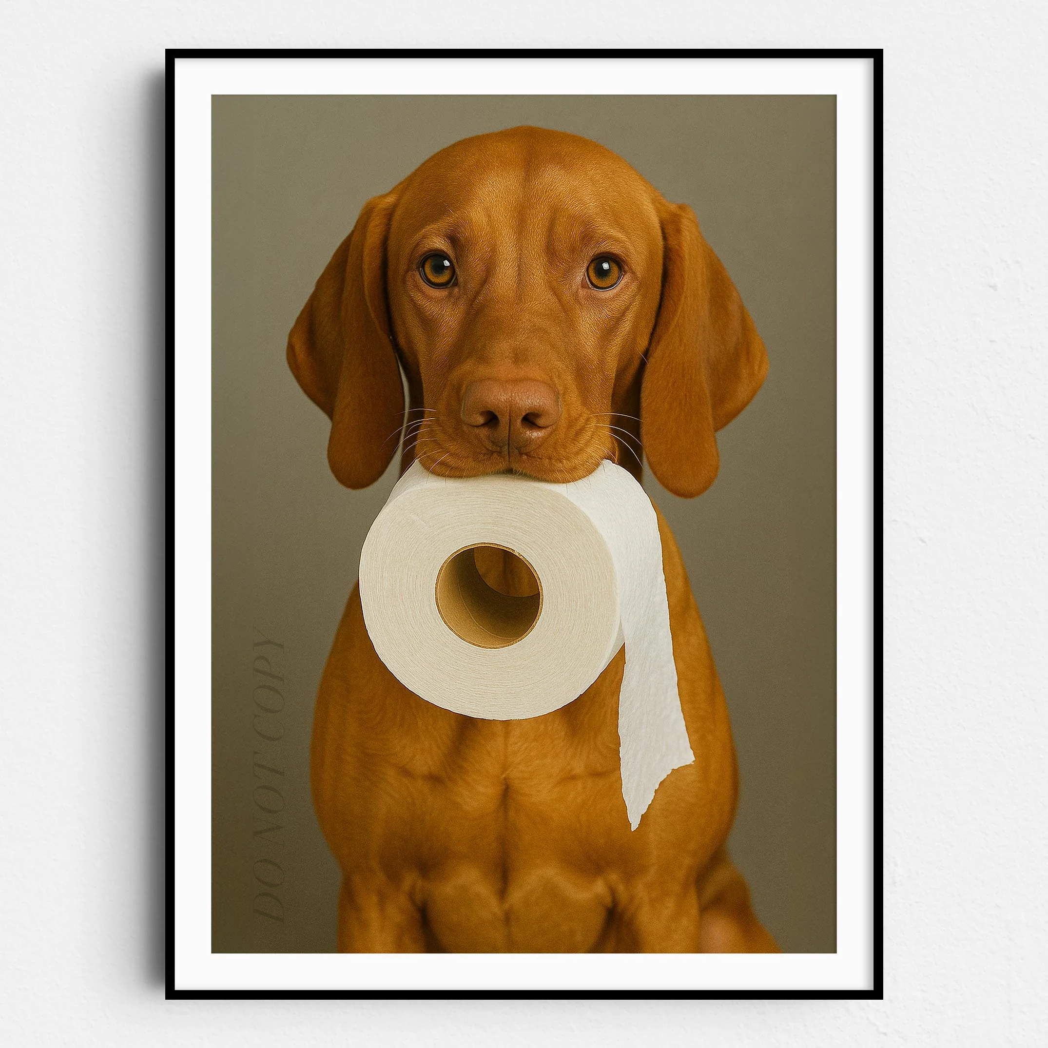 Vizsla Dog Toilet Paper