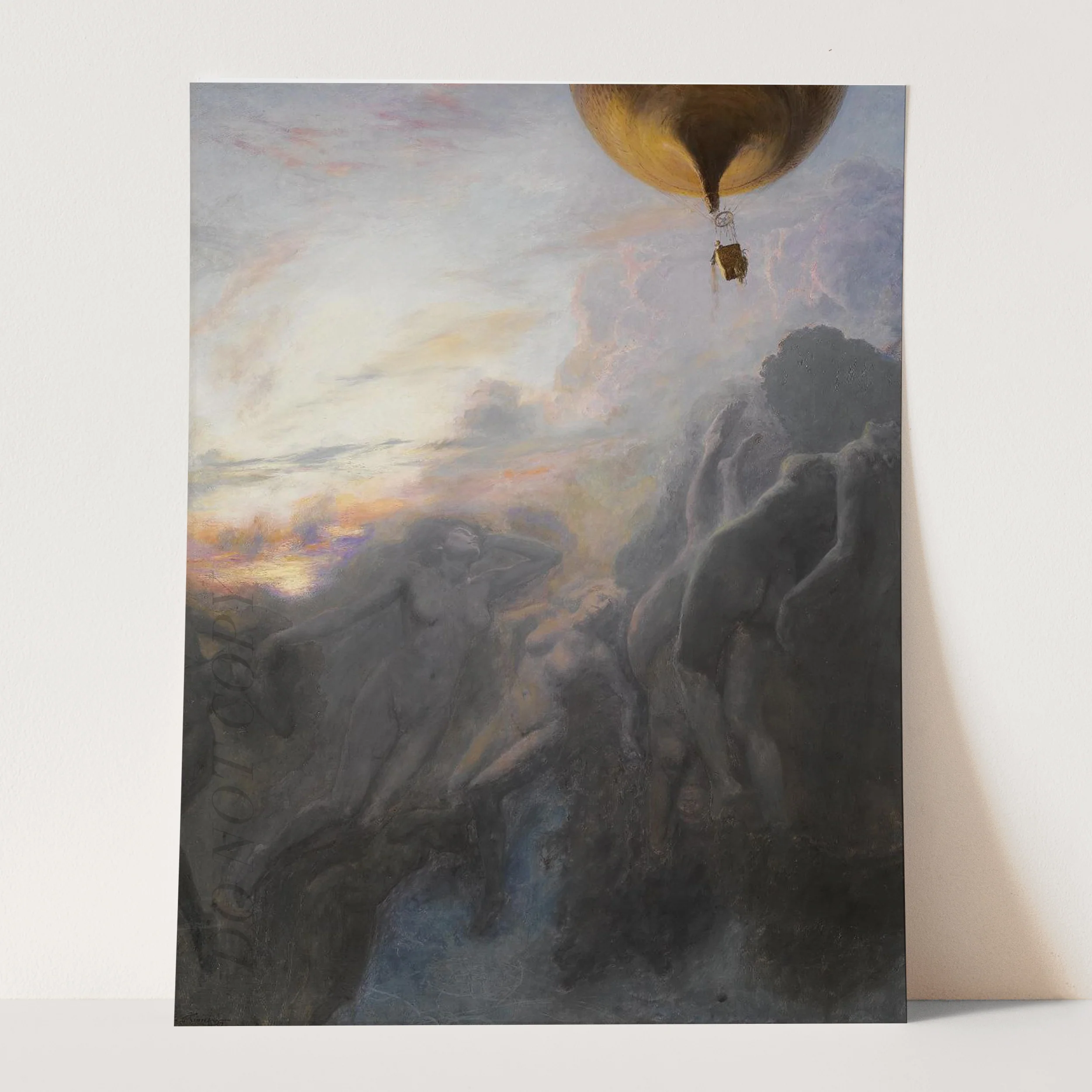 Voyage a l'Infini (1899) by Émile Friant - Image 3