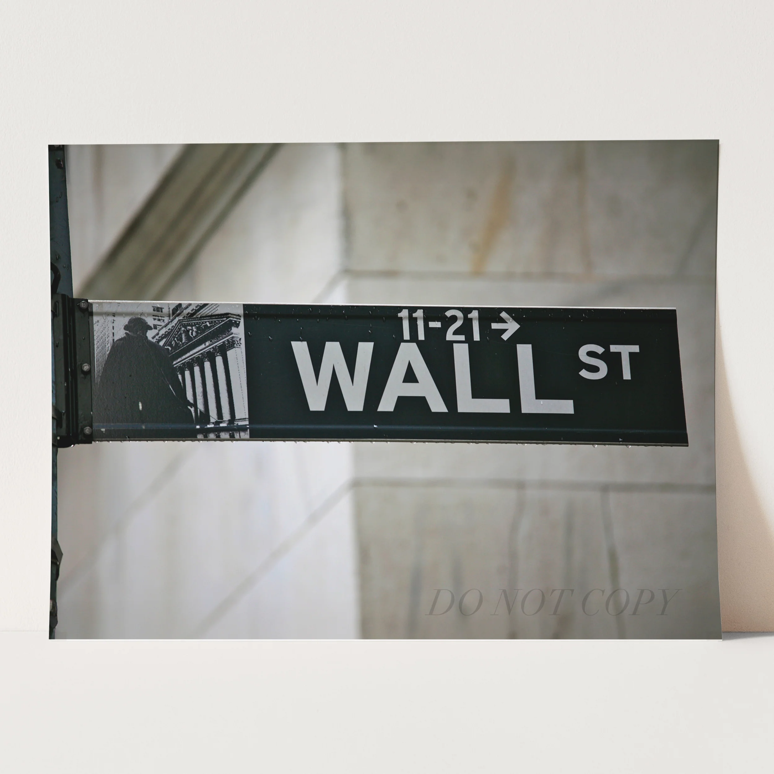 Wall Street Sign - Image 3