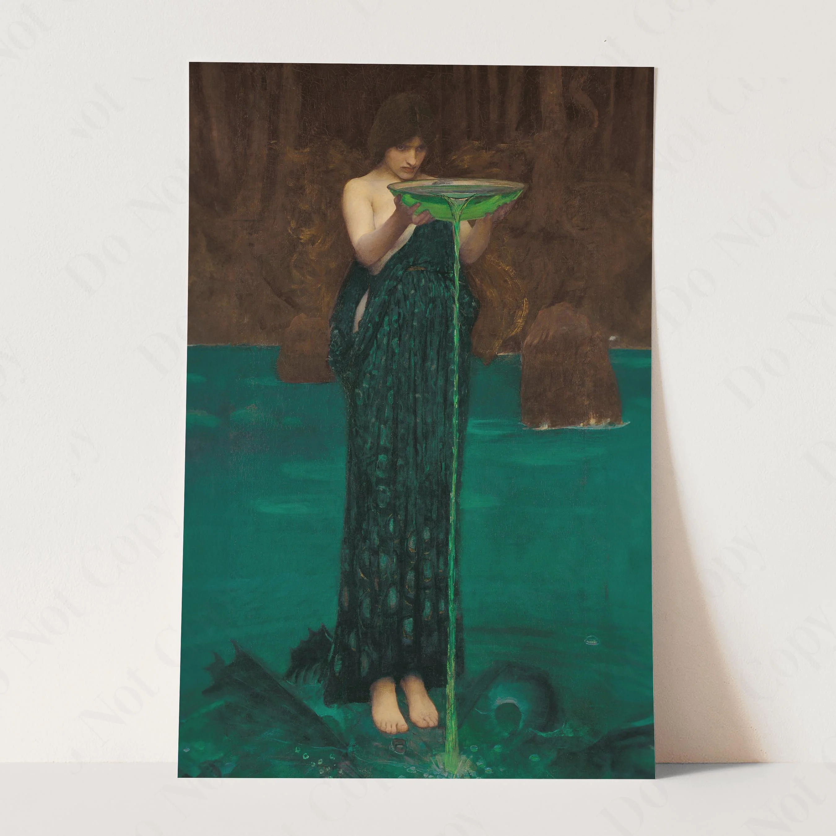 Waterhouse Circe Invidiosa (1892) by John William - Image 3