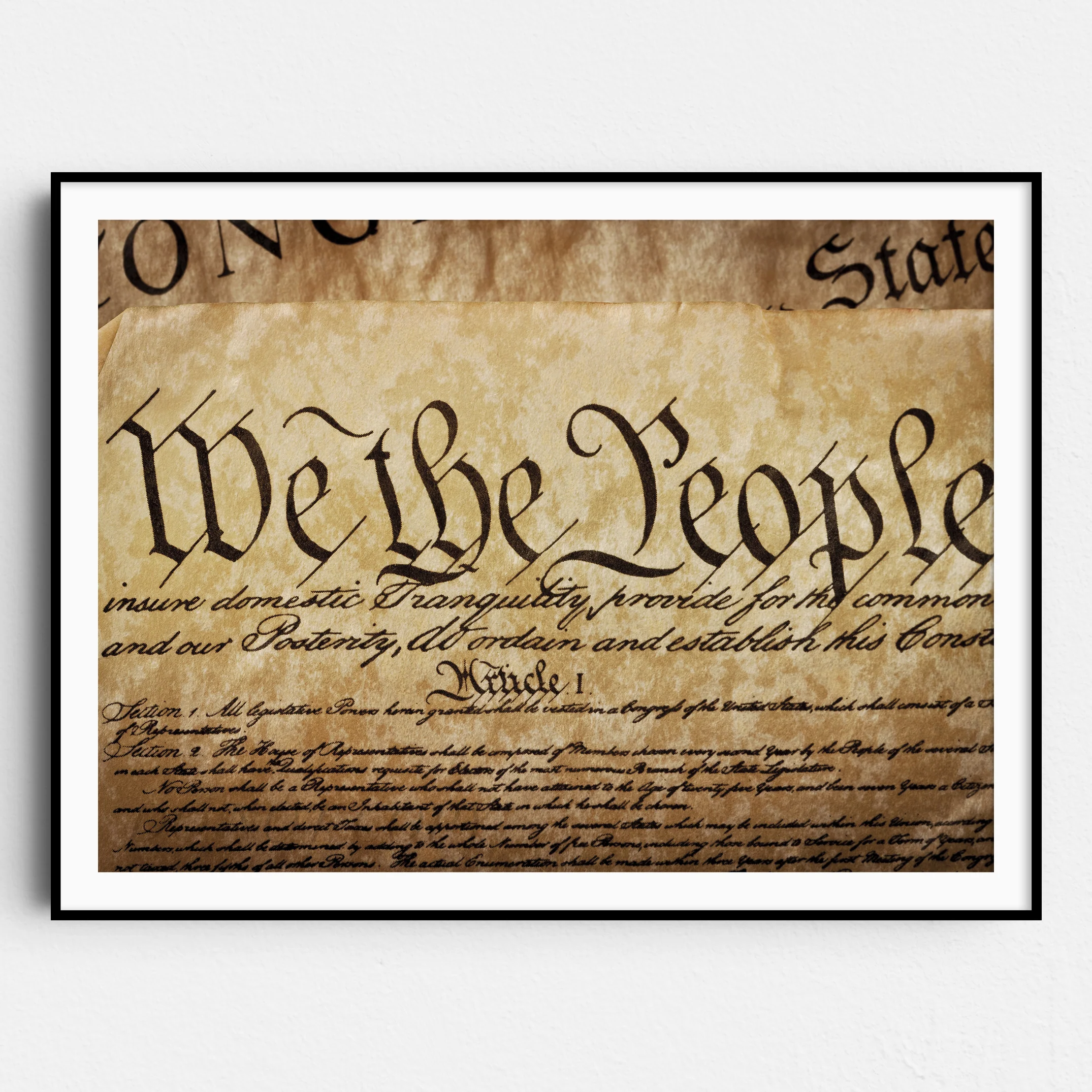 We The People United States Constitution