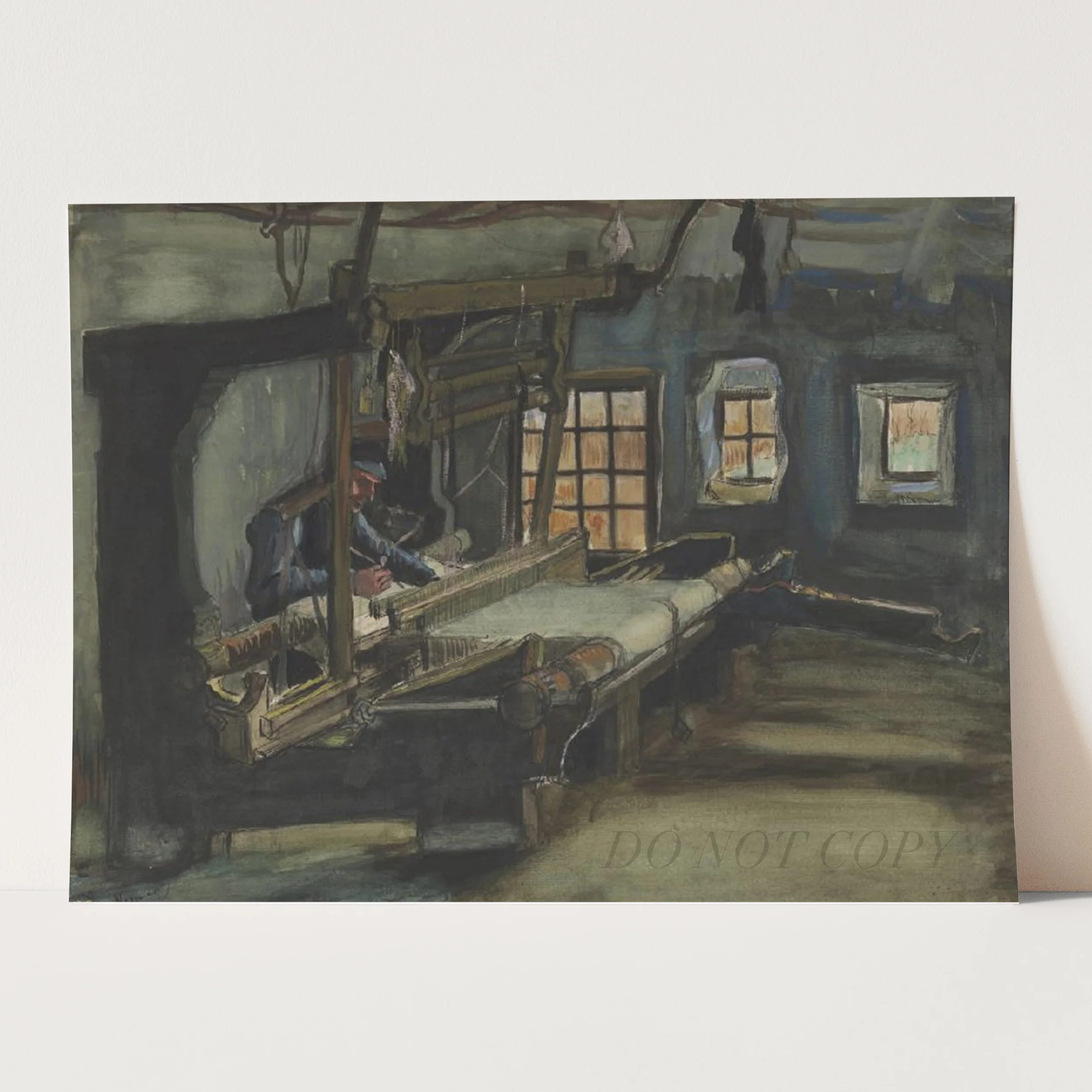 Weaver (1883-1884) by Van Gogh - Image 3