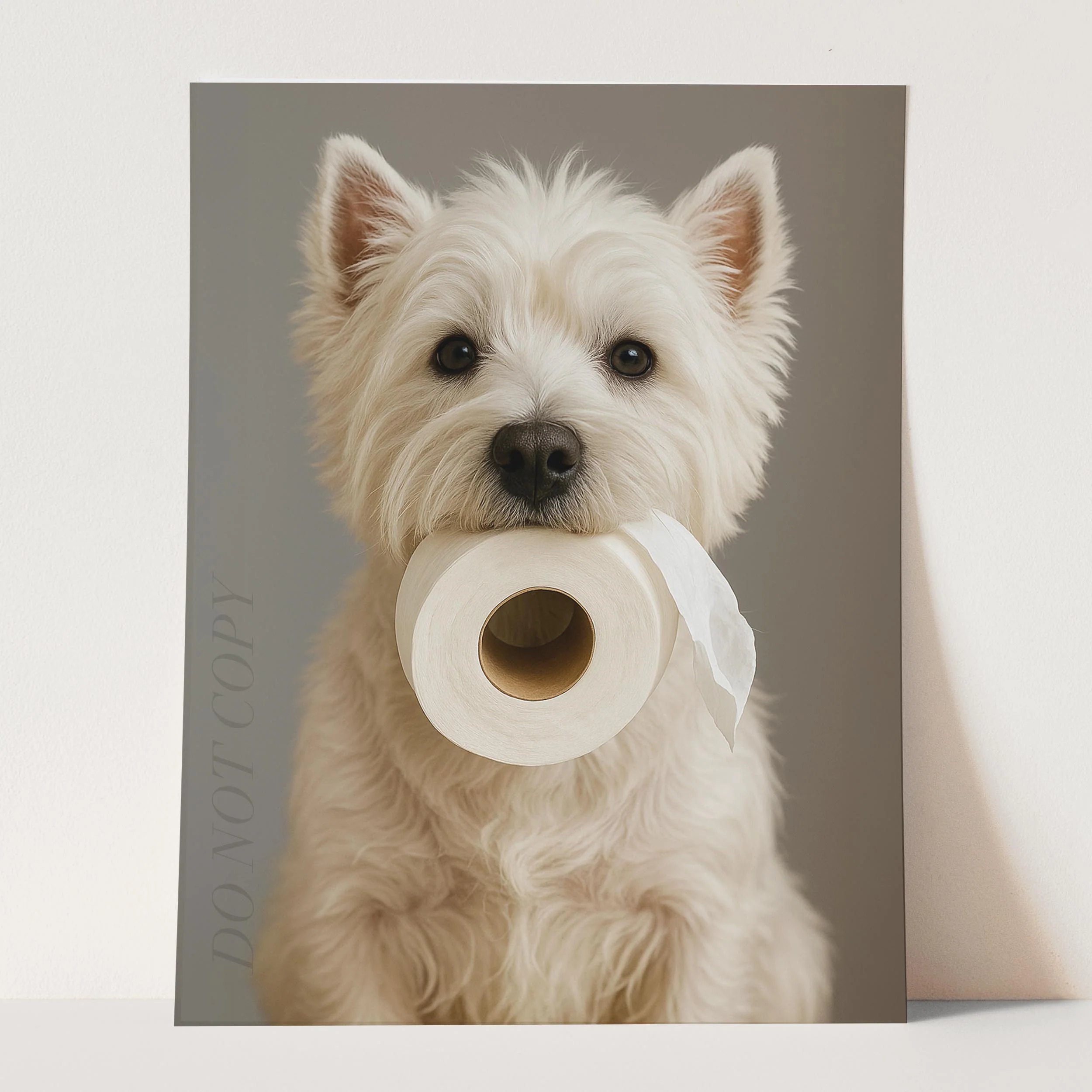 West Highland White Terrier Dog Toilet Paper - Image 3