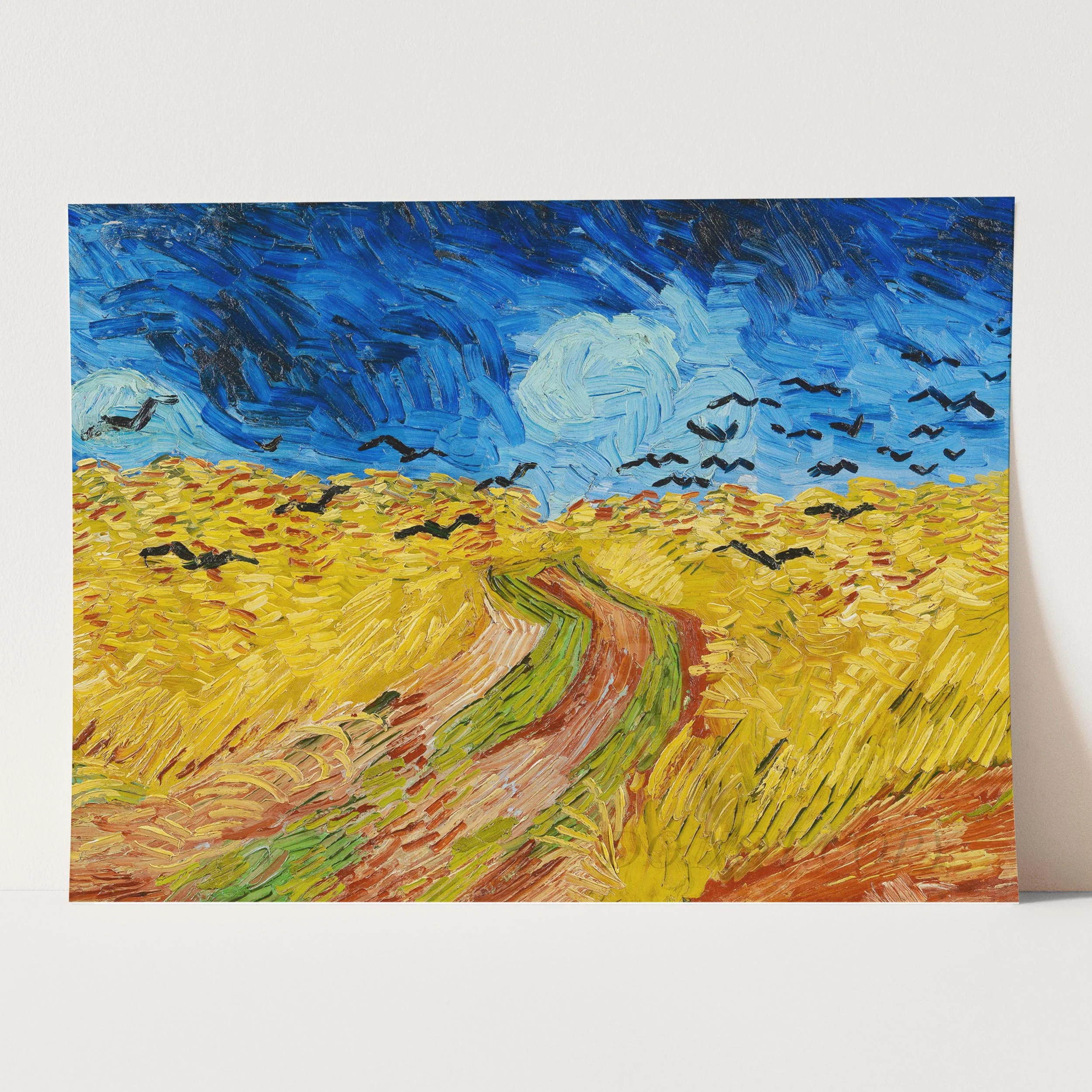 Wheat Field With Crows Van Gogh - Image 3