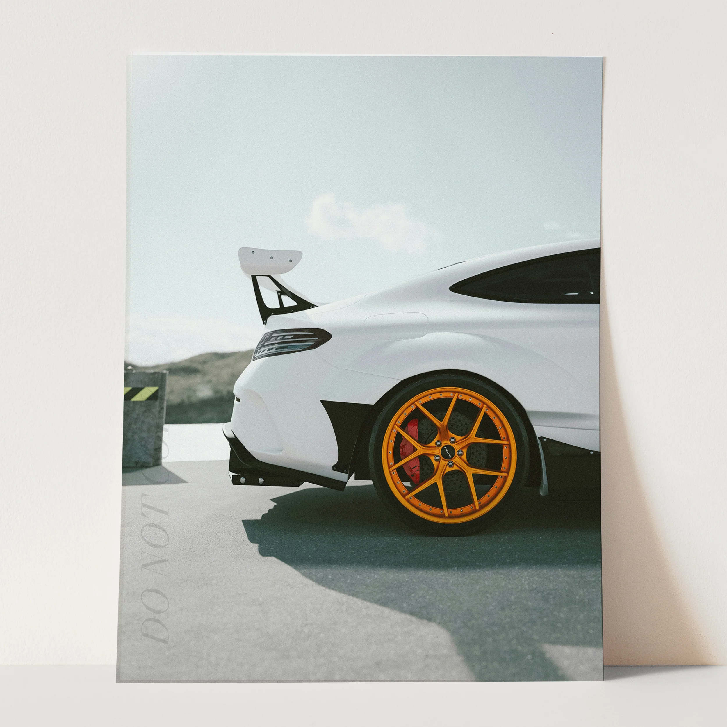 White Porsche Tail - Image 3