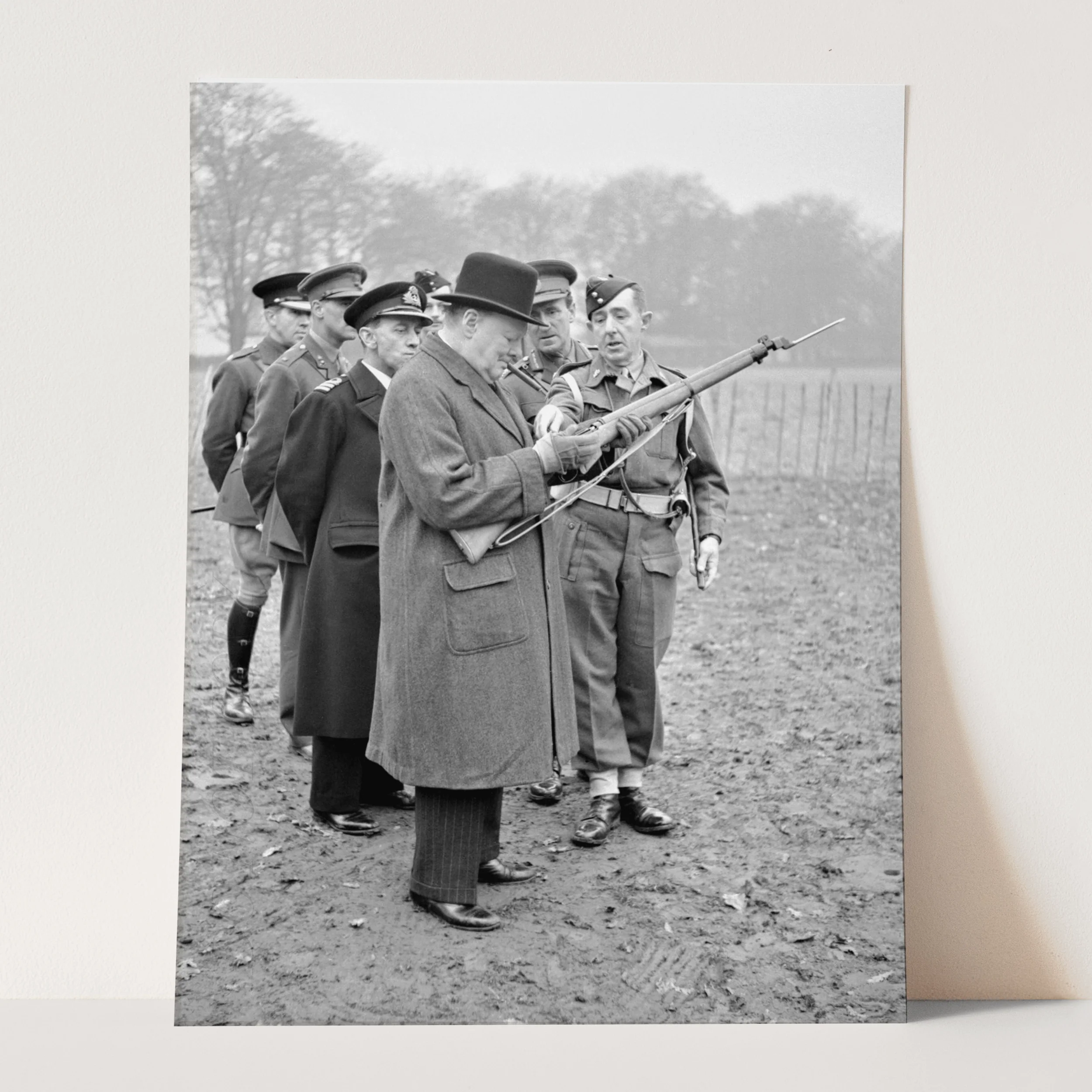 Winston Churchill Machine Gun & Cigar - Image 3